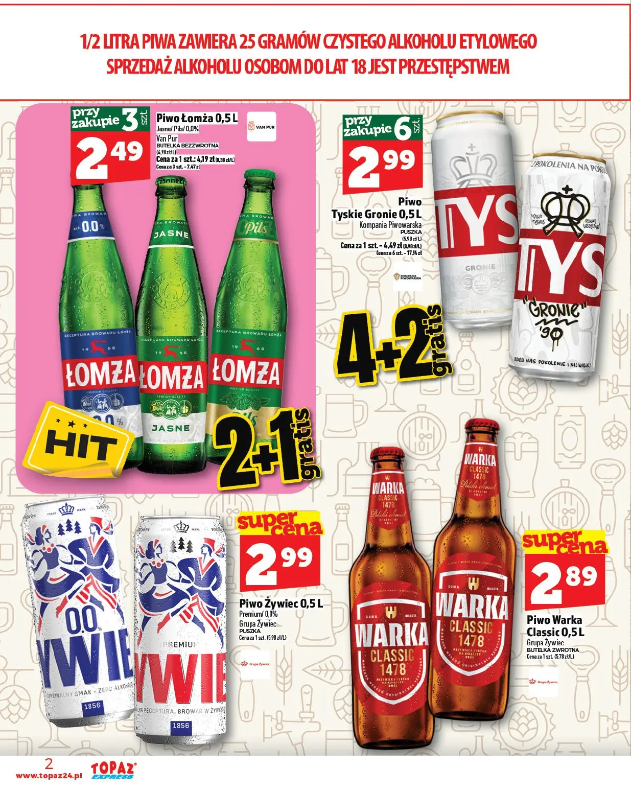 gazetka promocyjna Topaz Express - Strona 2