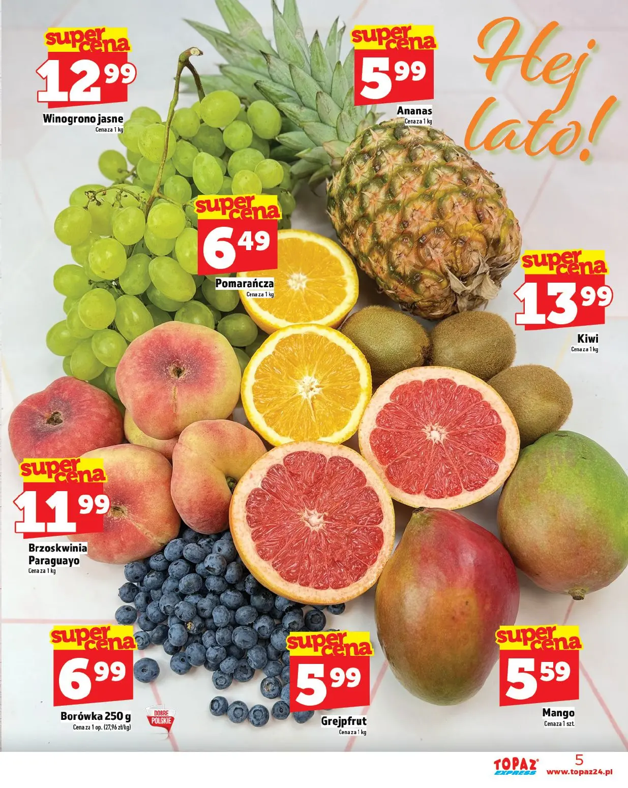 gazetka promocyjna Topaz Express - Strona 5