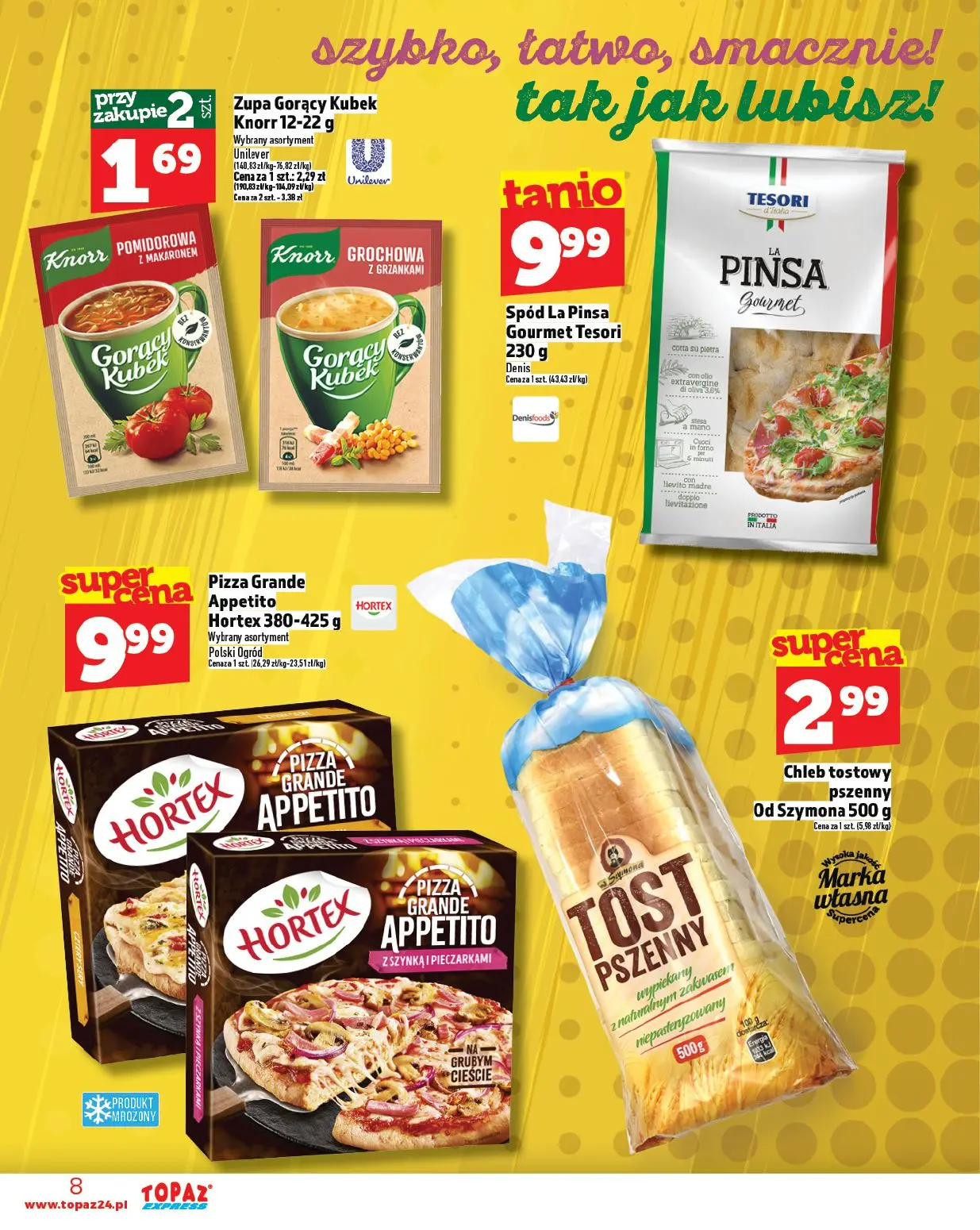 gazetka promocyjna Topaz Express - Strona 8