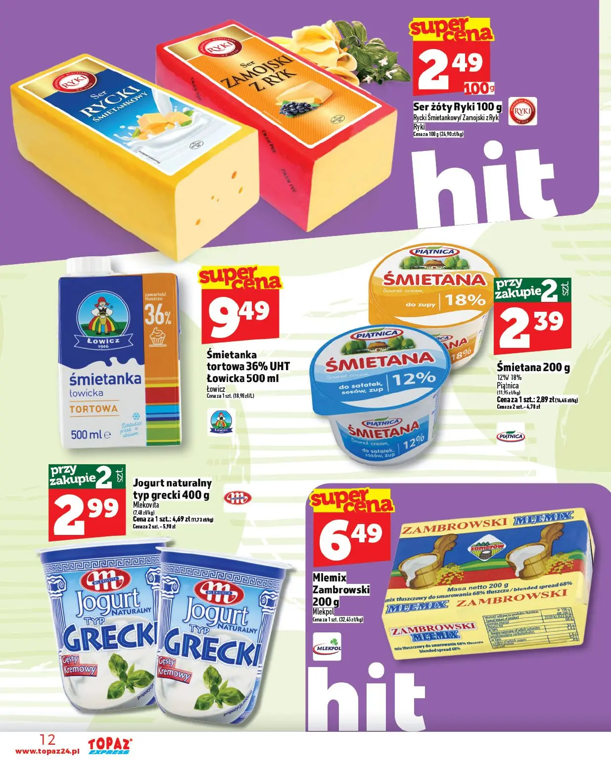 gazetka promocyjna Topaz Express - Strona 12