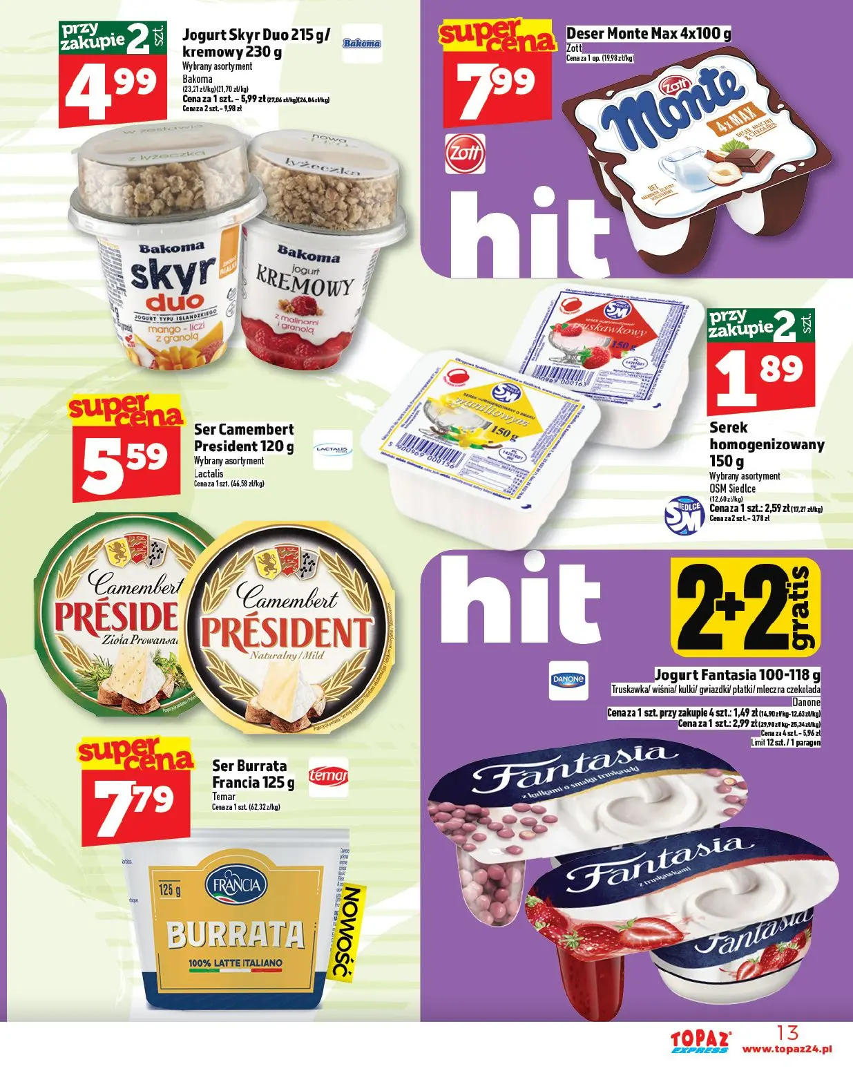gazetka promocyjna Topaz Express - Strona 13