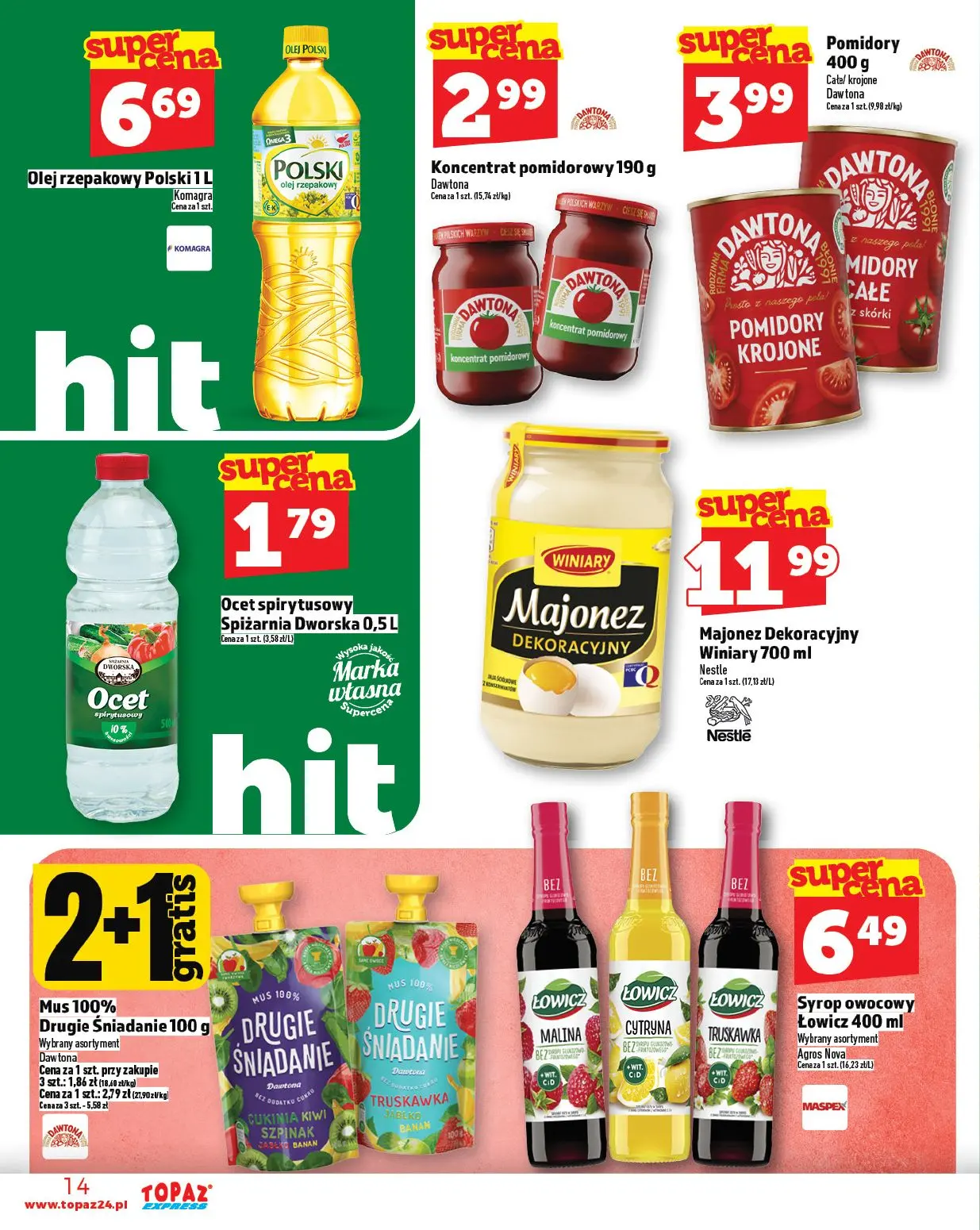 gazetka promocyjna Topaz Express - Strona 14