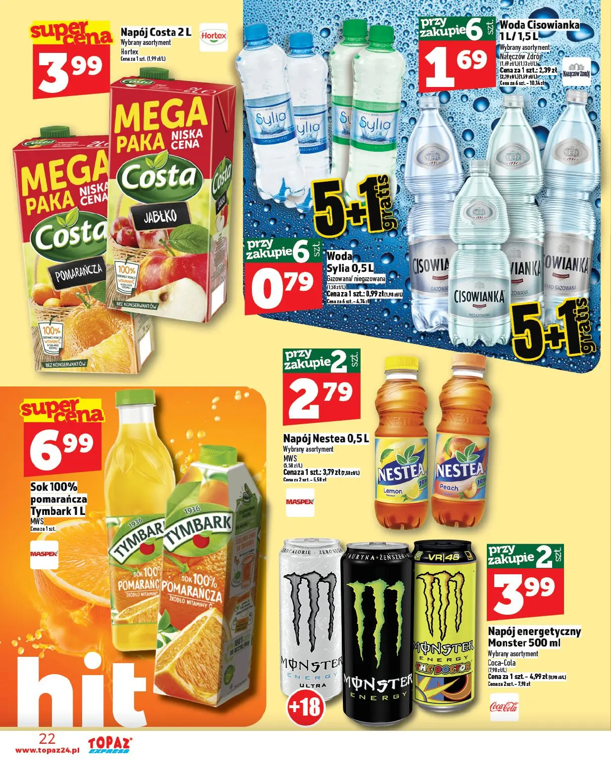 gazetka promocyjna Topaz Express - Strona 22