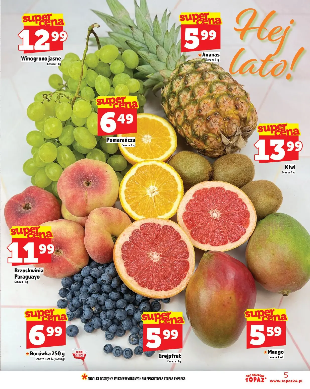 gazetka promocyjna Topaz Warszawa - Strona 5