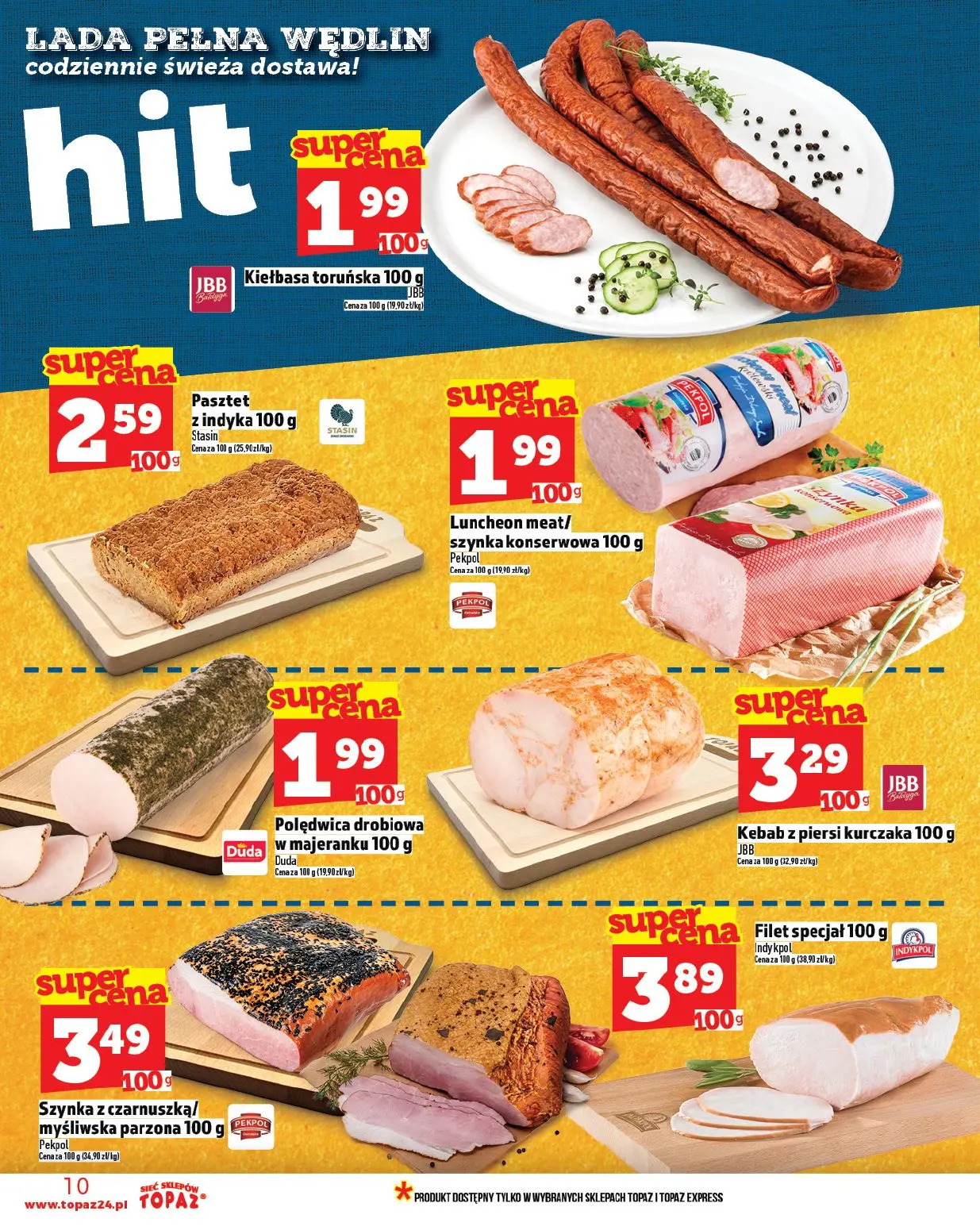 gazetka promocyjna Topaz Warszawa - Strona 10