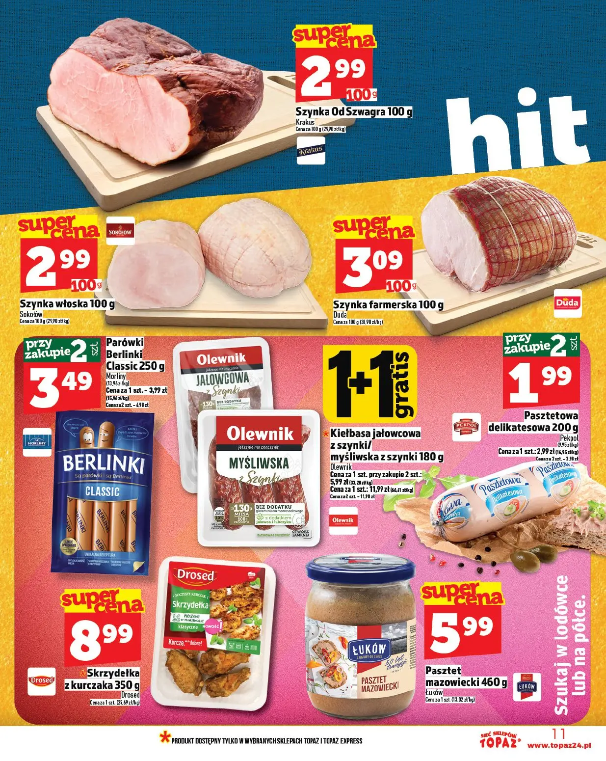 gazetka promocyjna Topaz Warszawa - Strona 11