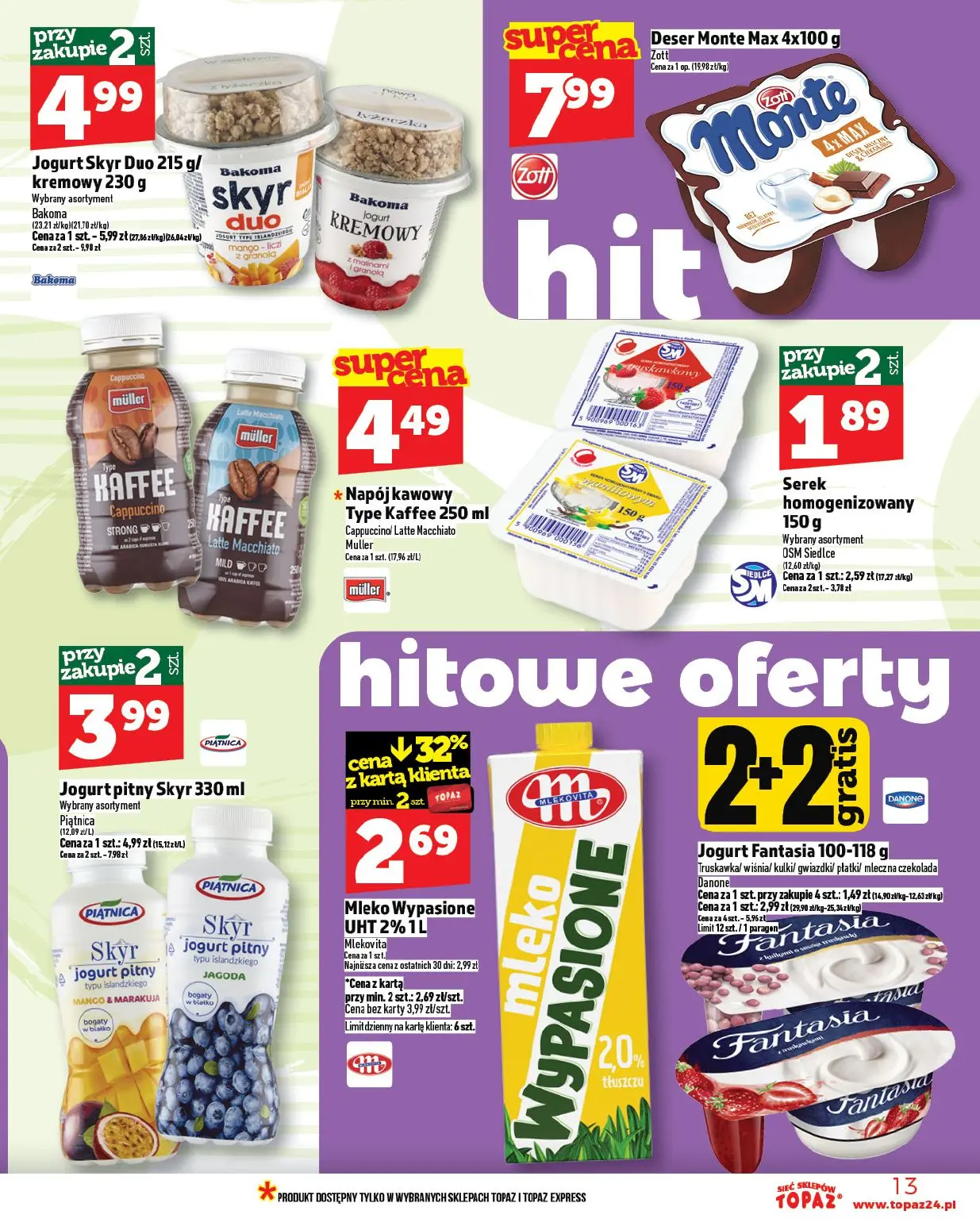 gazetka promocyjna Topaz Warszawa - Strona 13