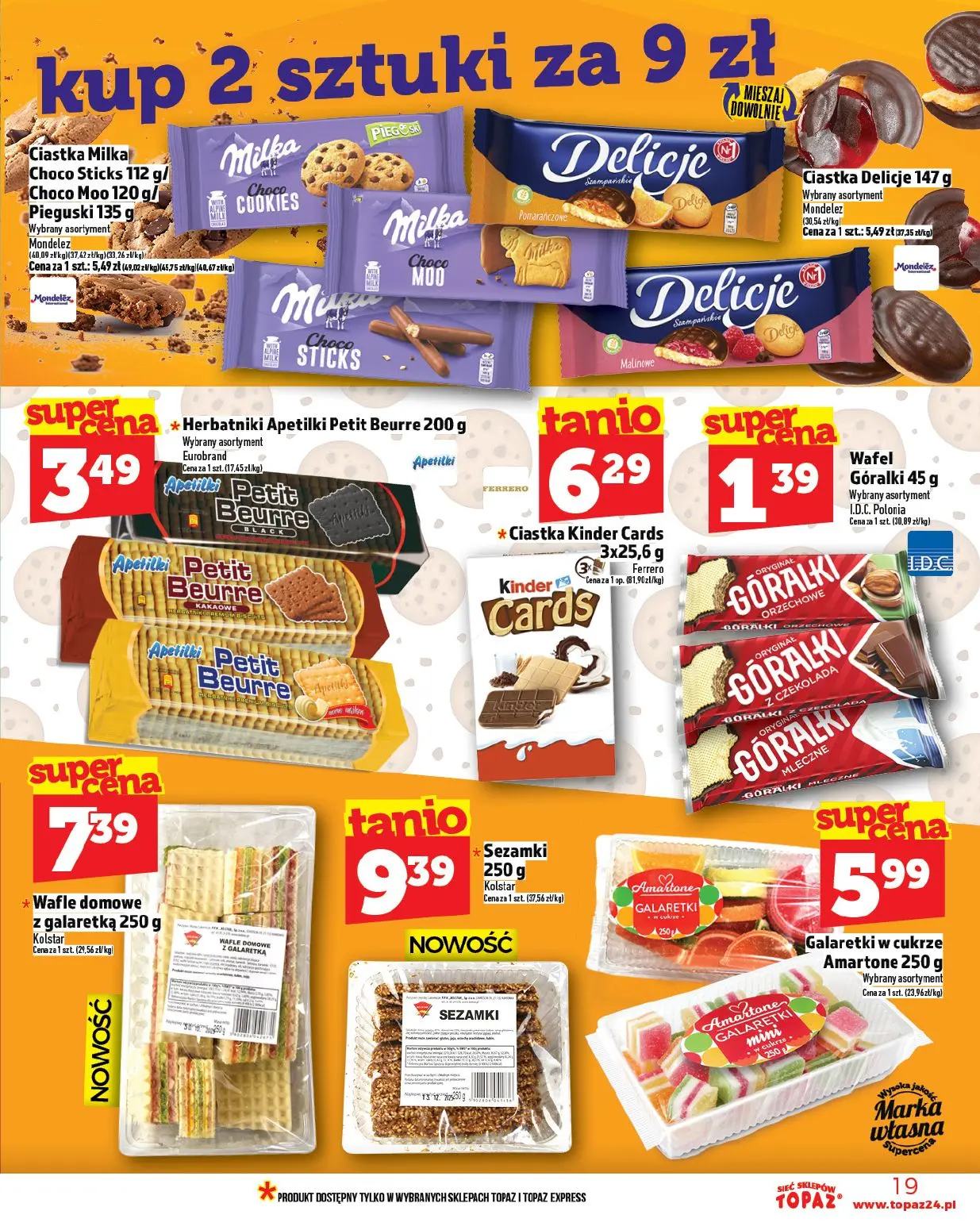gazetka promocyjna Topaz Warszawa - Strona 19