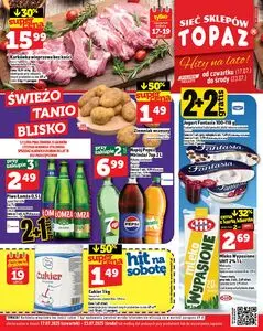 Gazetka promocyjna Topaz, ważna od 2025-07-17 do 2025-07-23.