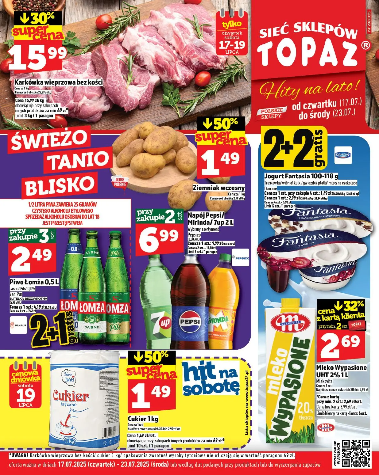 gazetka promocyjna Topaz Ogólna - Strona 1