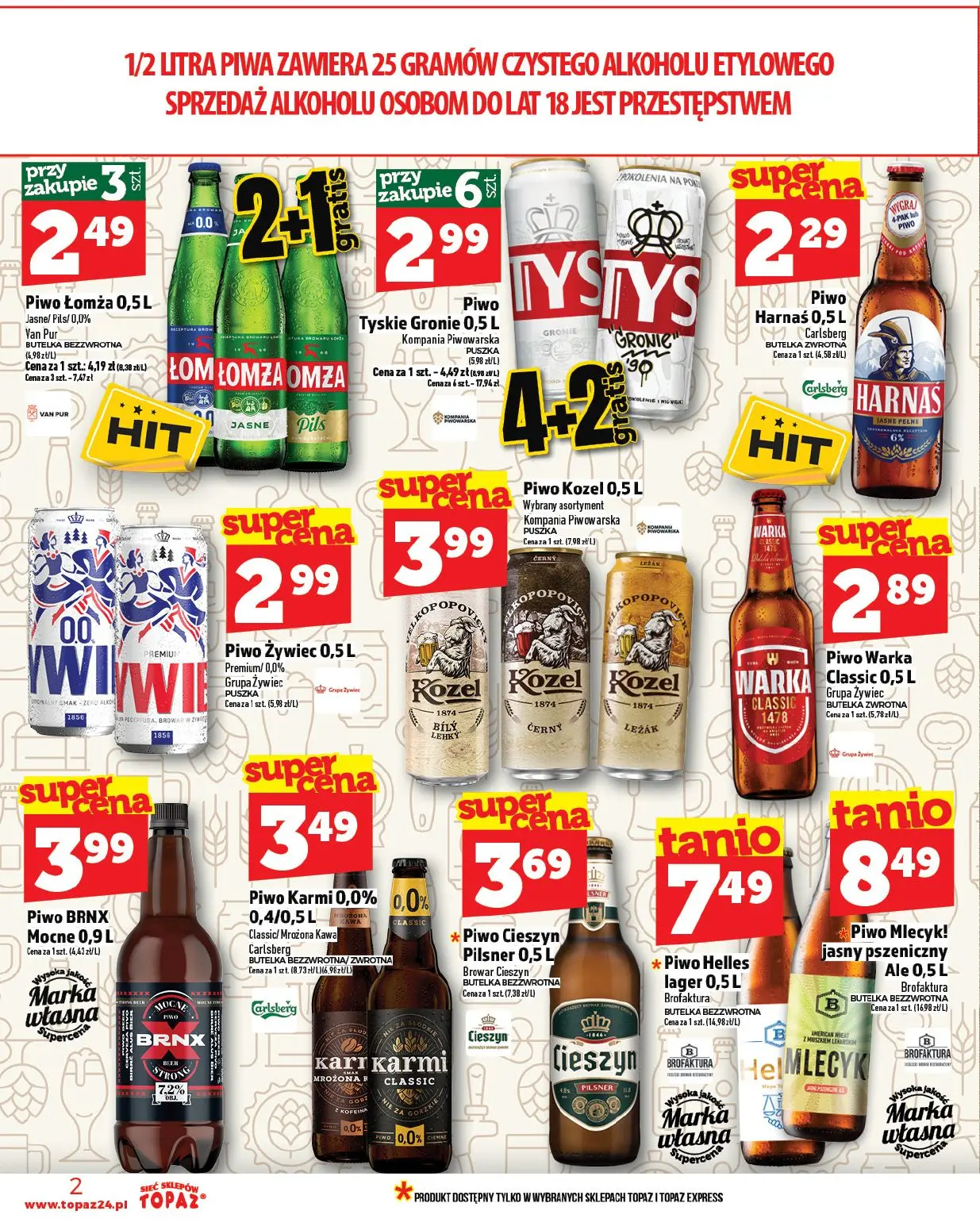 gazetka promocyjna Topaz Ogólna - Strona 2