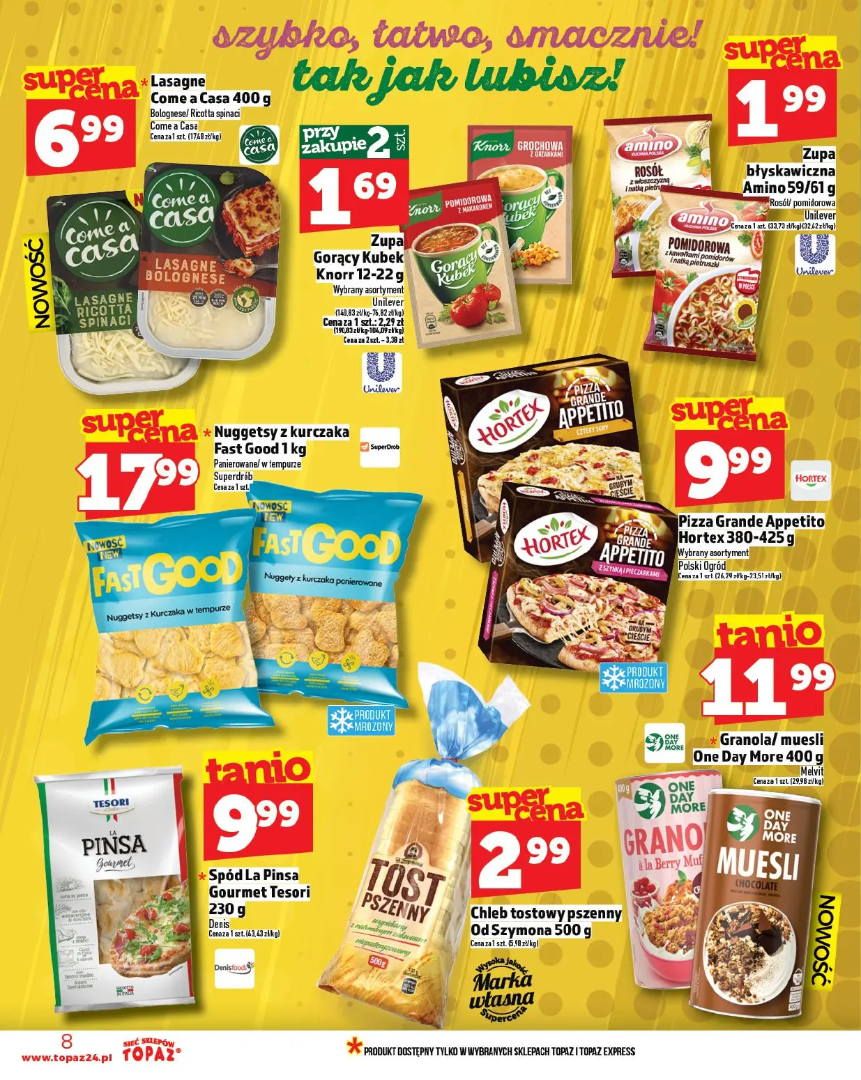 gazetka promocyjna Topaz Ogólna - Strona 8