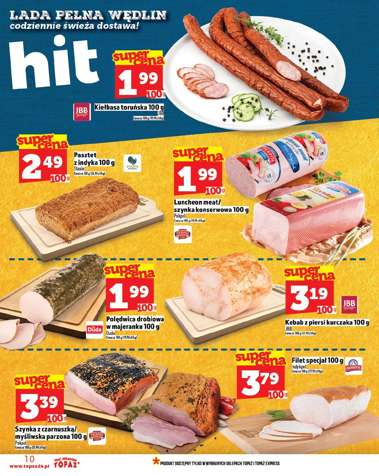 gazetka promocyjna Topaz Ogólna - Strona 10