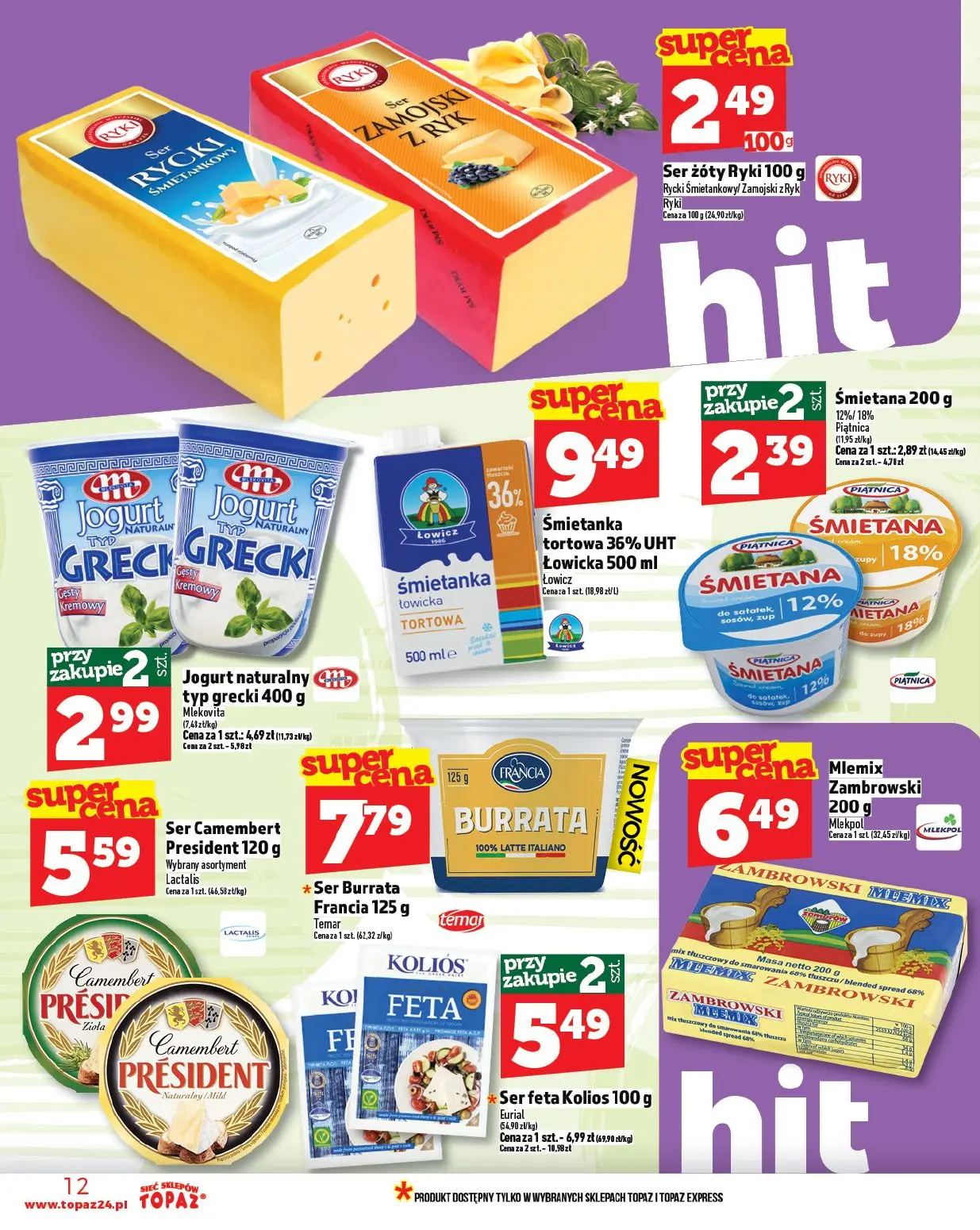 gazetka promocyjna Topaz Ogólna - Strona 12