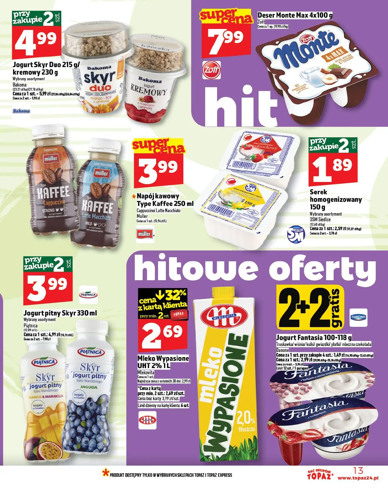 gazetka promocyjna Topaz Ogólna - Strona 13