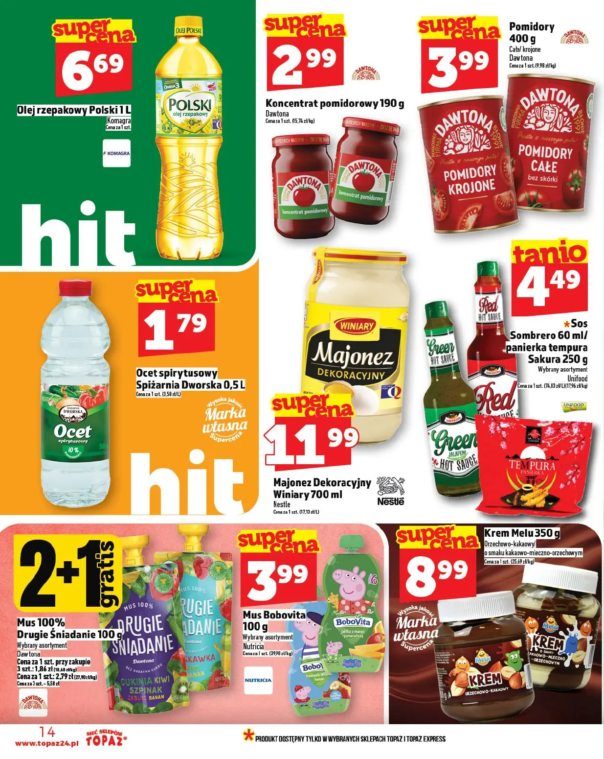 gazetka promocyjna Topaz Ogólna - Strona 14