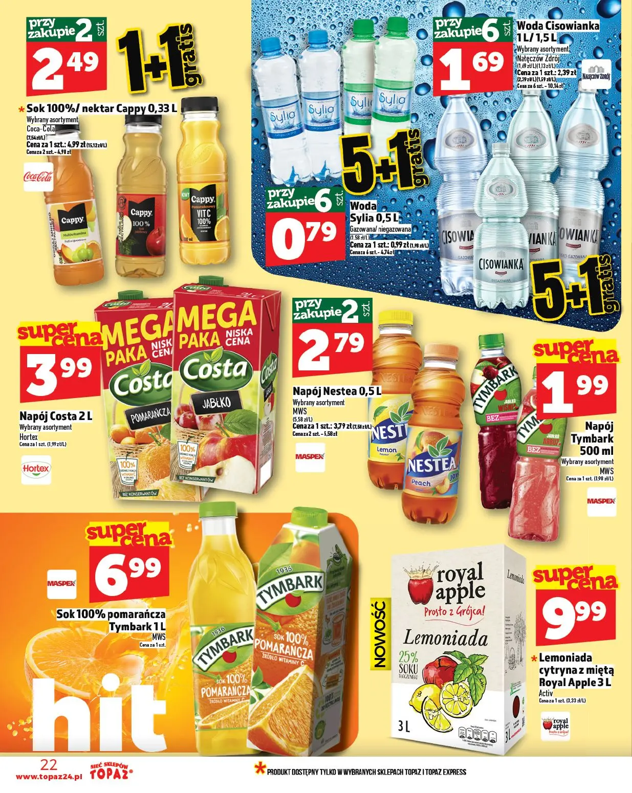 gazetka promocyjna Topaz Ogólna - Strona 22