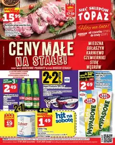 Gazetka promocyjna Topaz, ważna od 2025-07-17 do 2025-07-23.