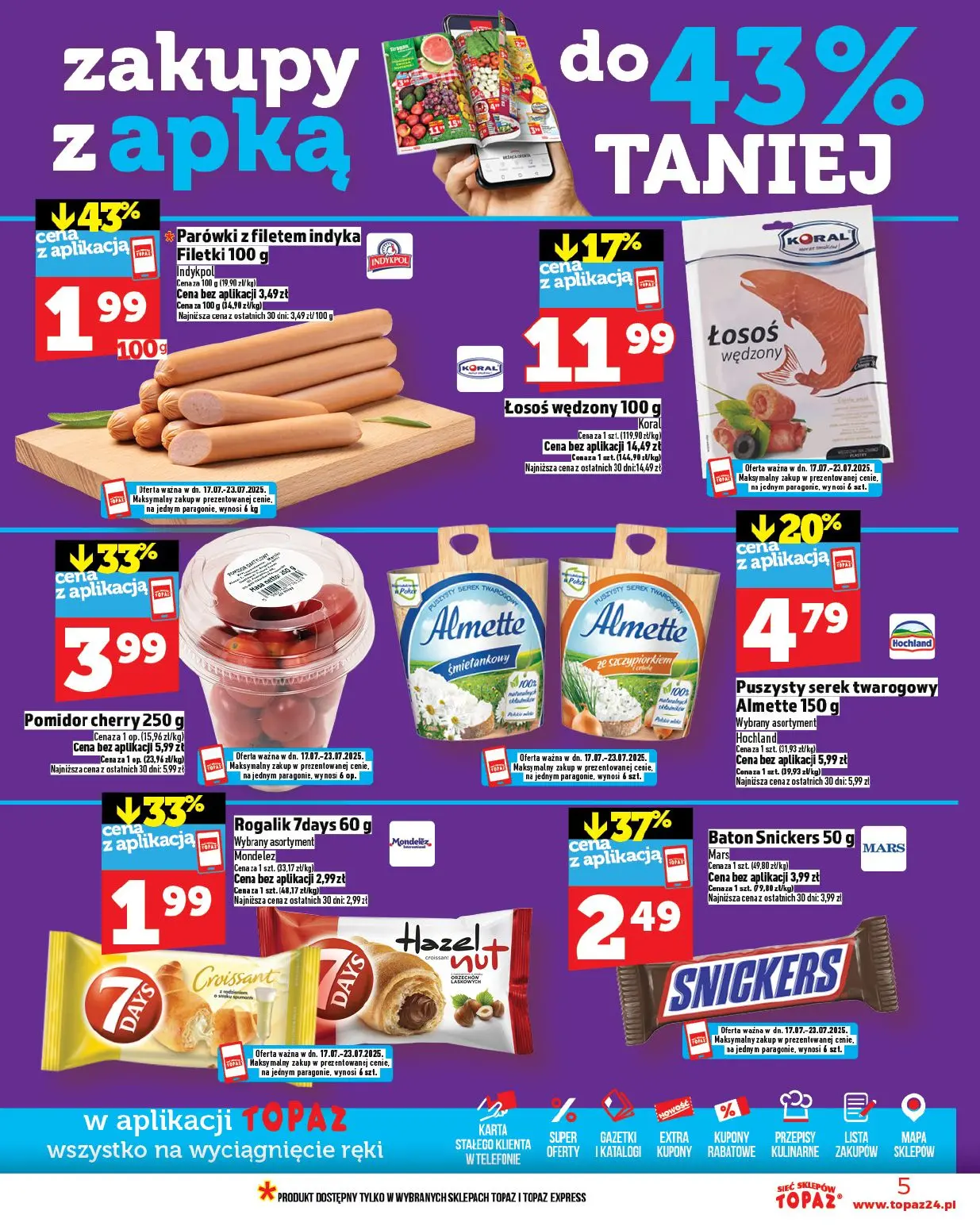 gazetka promocyjna Topaz Ceny małe! - Strona 5