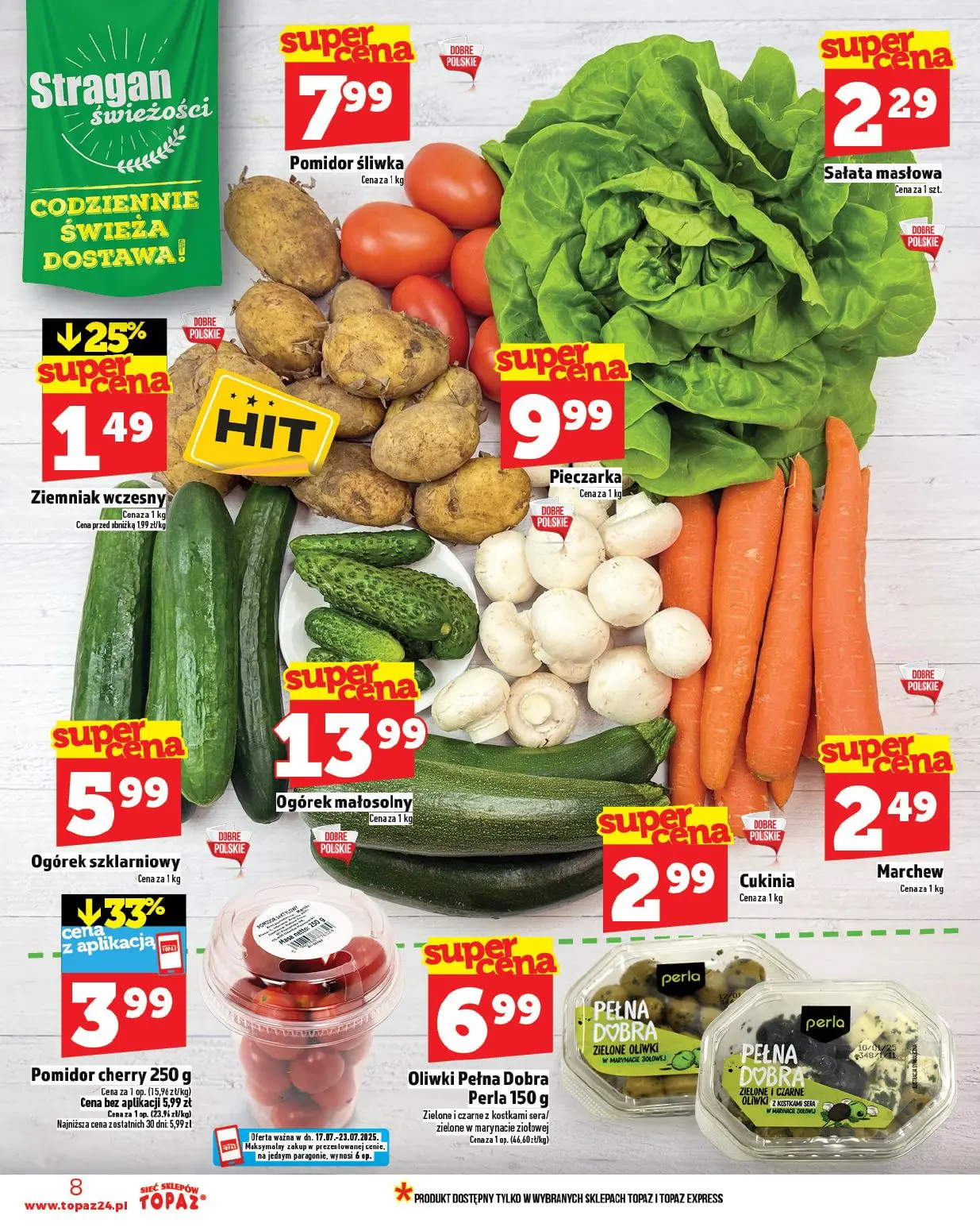 gazetka promocyjna Topaz Ceny małe! - Strona 8