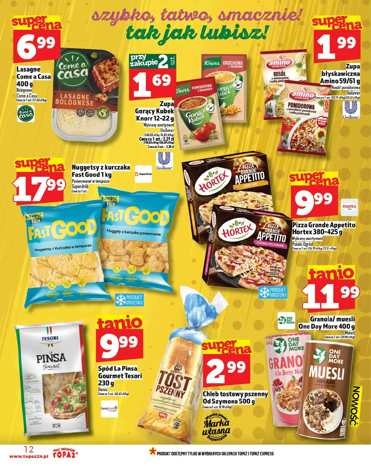gazetka promocyjna Topaz Ceny małe! - Strona 12