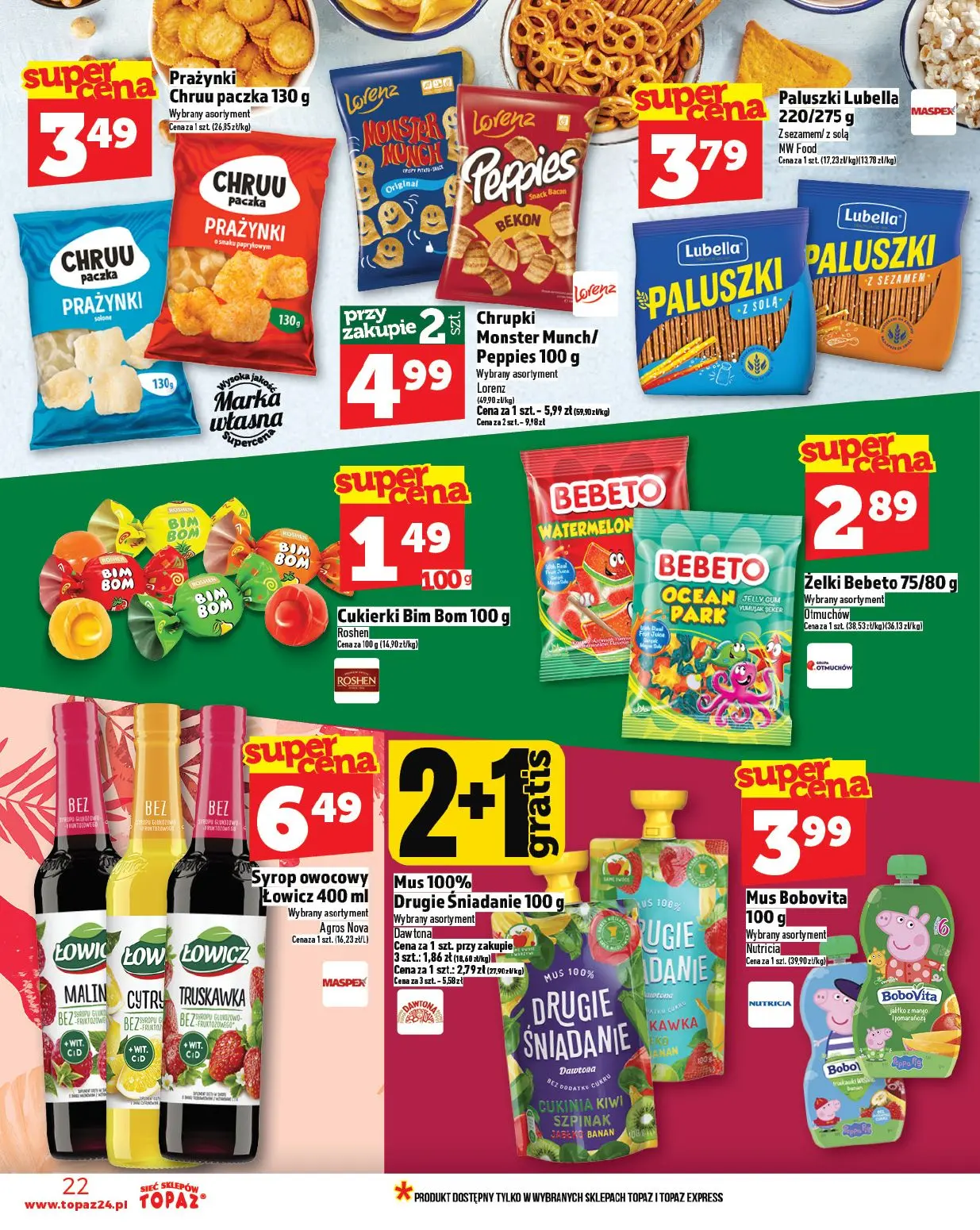 gazetka promocyjna Topaz Ceny małe! - Strona 22