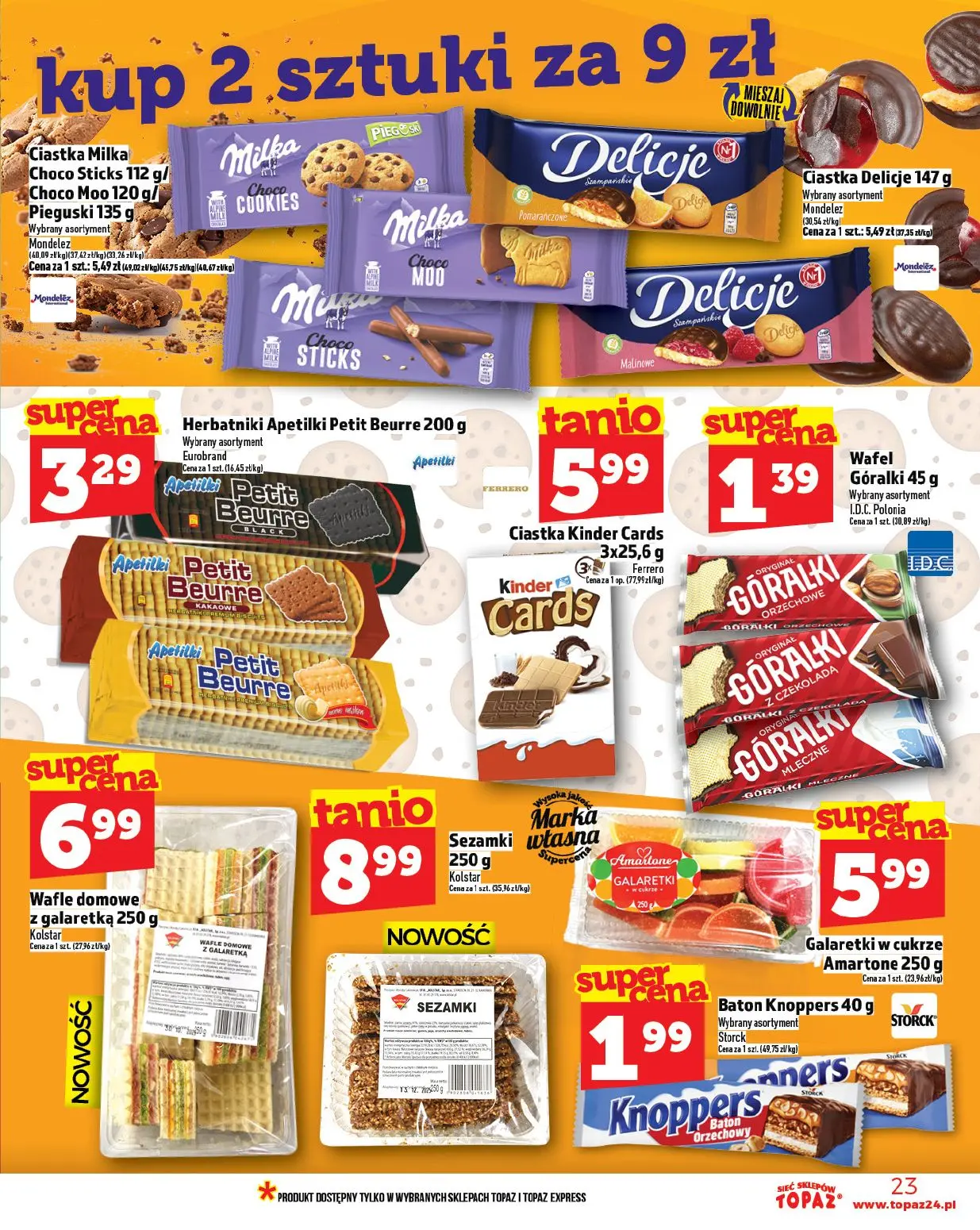 gazetka promocyjna Topaz Ceny małe! - Strona 23