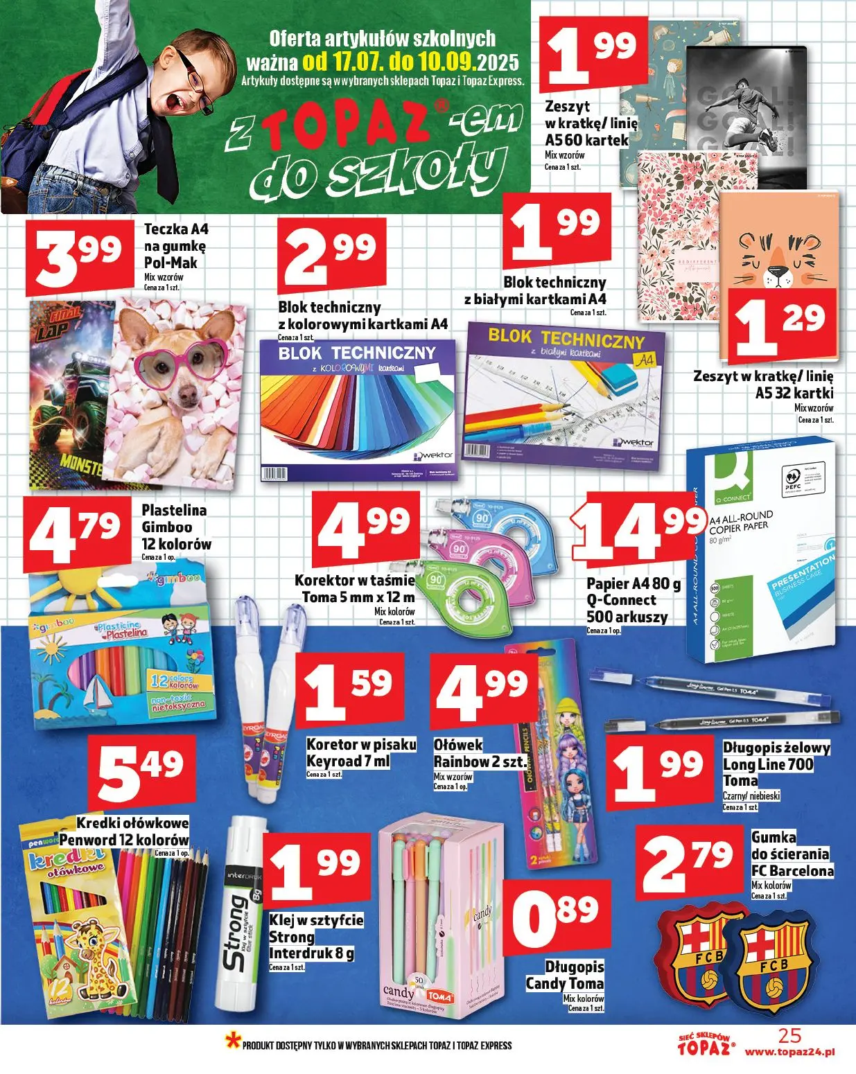 gazetka promocyjna Topaz Ceny małe! - Strona 25