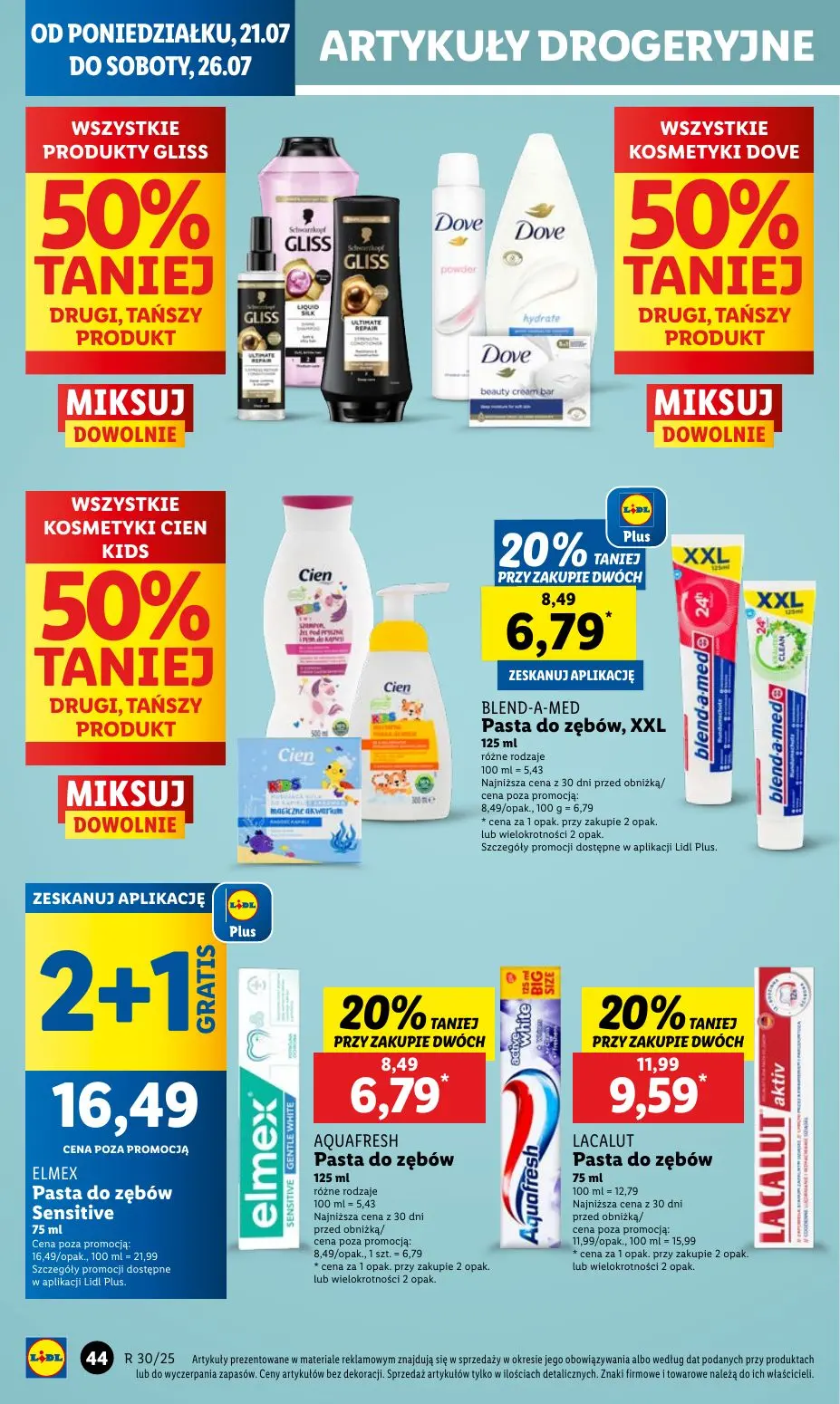 gazetka promocyjna LIDL Od poniedziałku - Strona 54