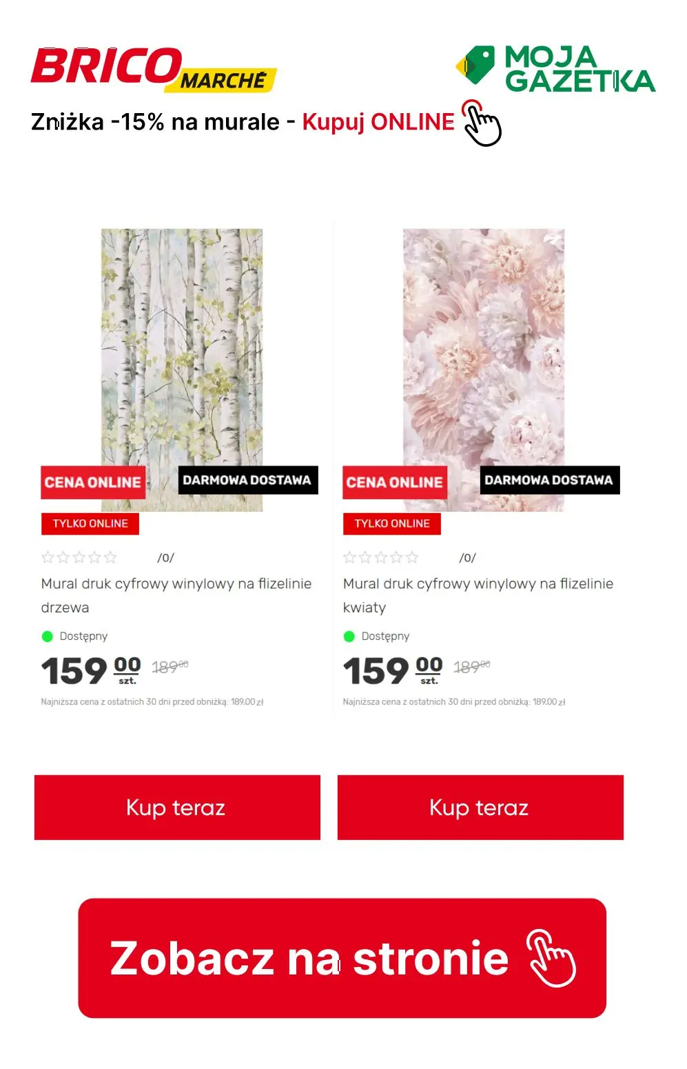 gazetka promocyjna BRICOMARCHE Murale -15% nie przegap okazji - kupuj ONLINE! - Strona 8