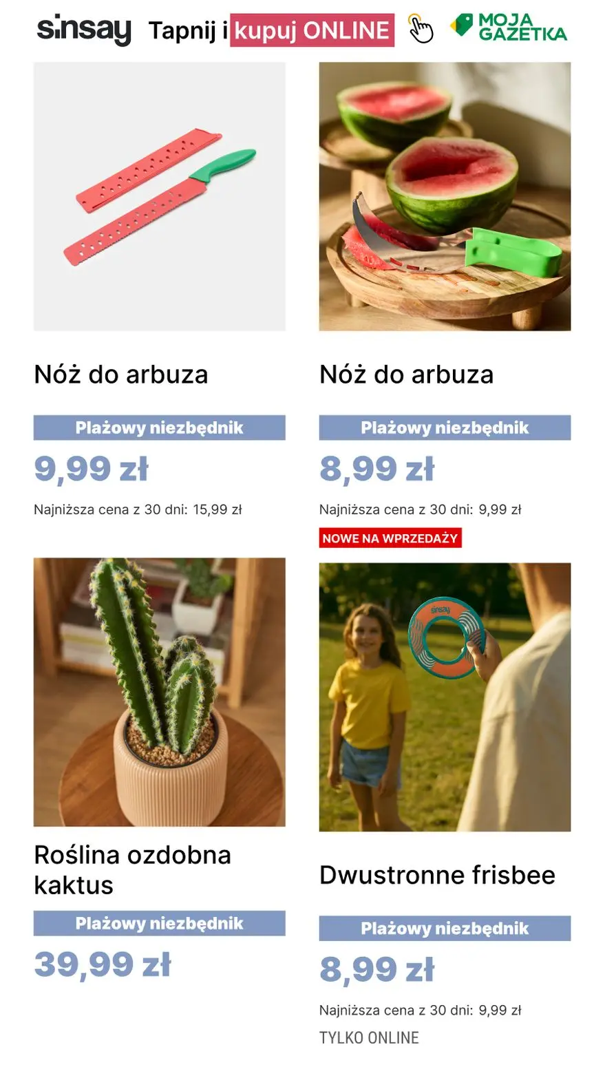 gazetka promocyjna Sinsay Plażowy niezbędnik 🐚🐚 - Strona 10