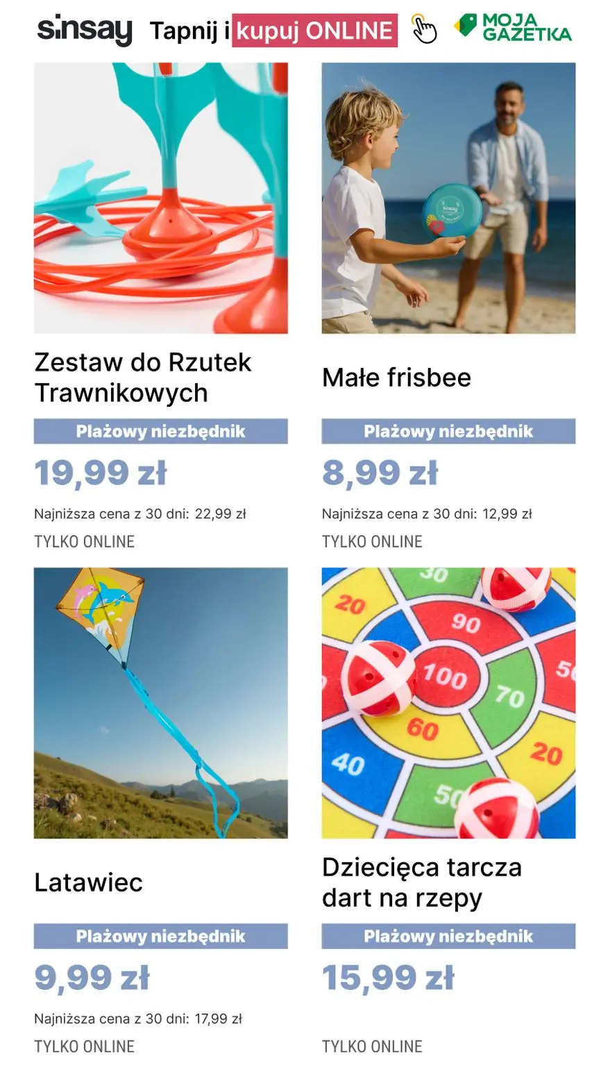 gazetka promocyjna Sinsay Plażowy niezbędnik 🐚🐚 - Strona 12