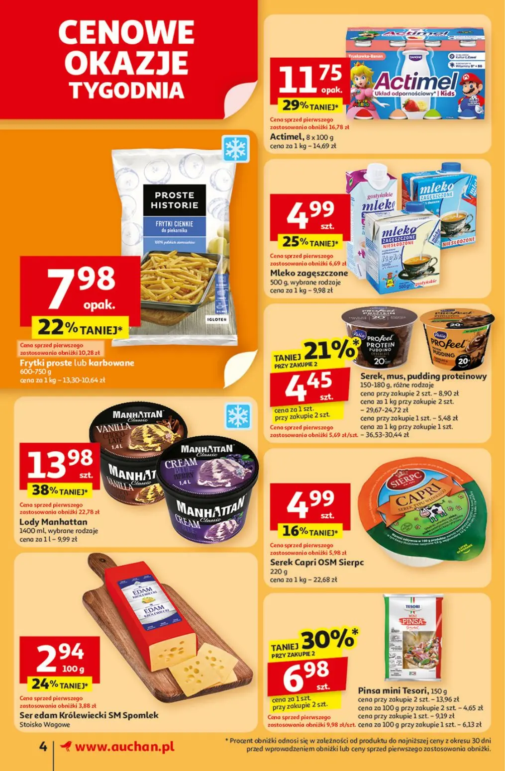 gazetka promocyjna Auchan Supermarket Pewność niskich cen - Strona 4