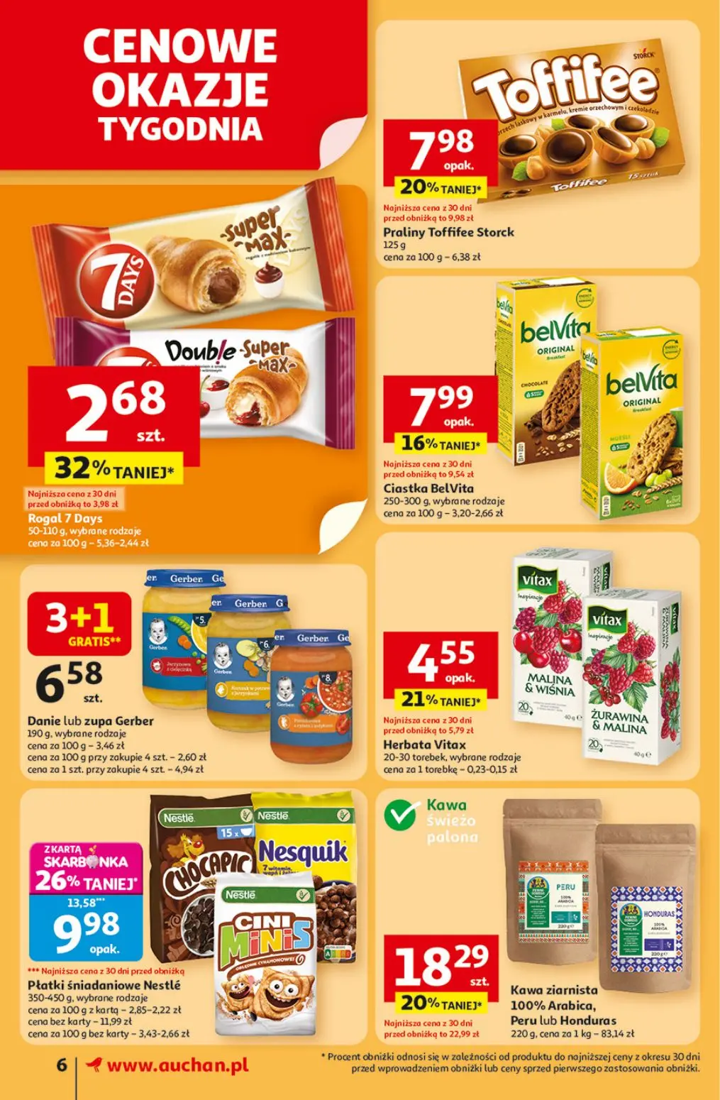 gazetka promocyjna Auchan Supermarket Pewność niskich cen - Strona 6