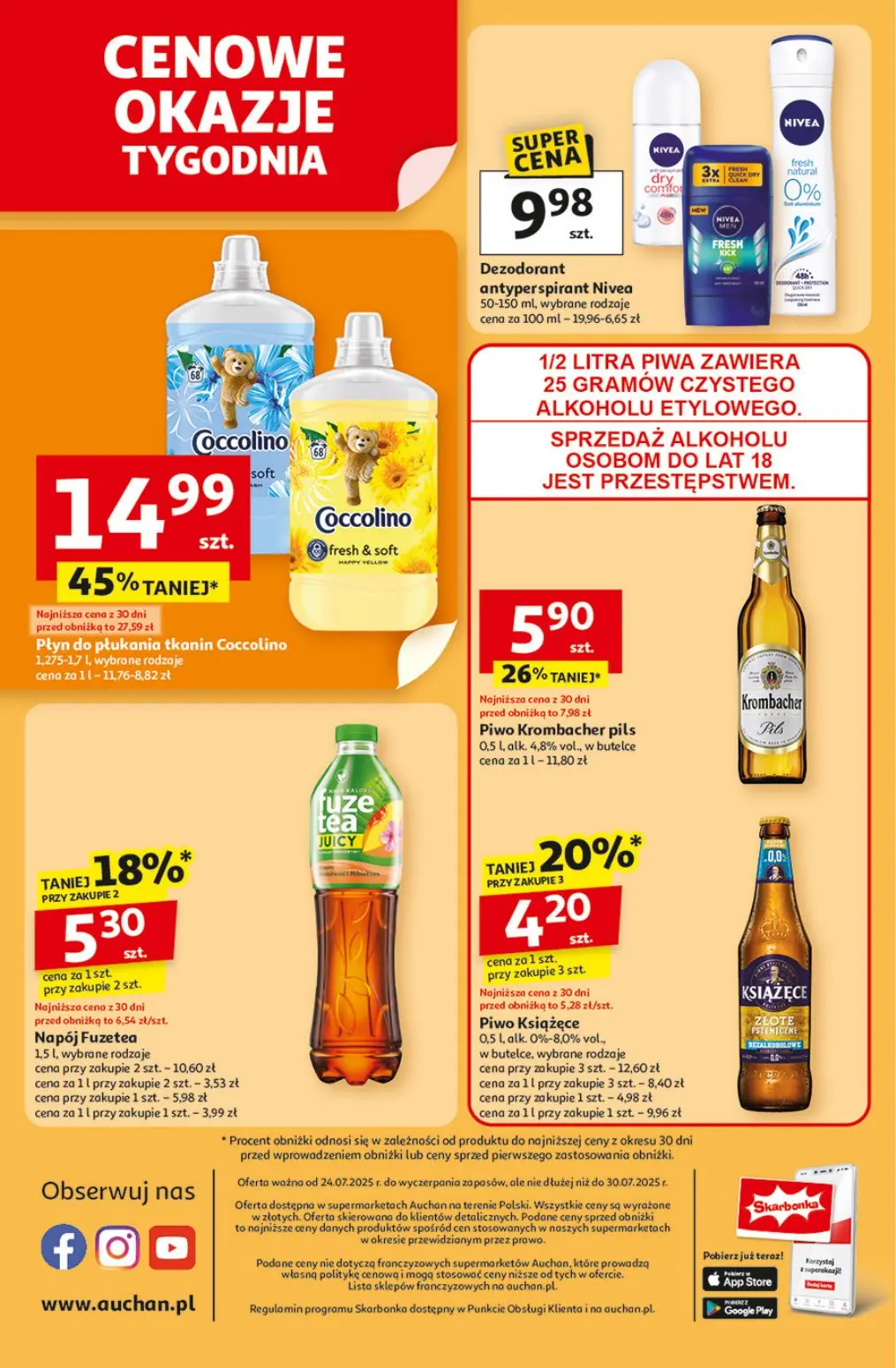 gazetka promocyjna Auchan Supermarket Pewność niskich cen - Strona 8