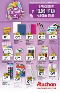 Gazetka promocyjna Auchan, ważna od 2025-07-22 do 2025-07-24.