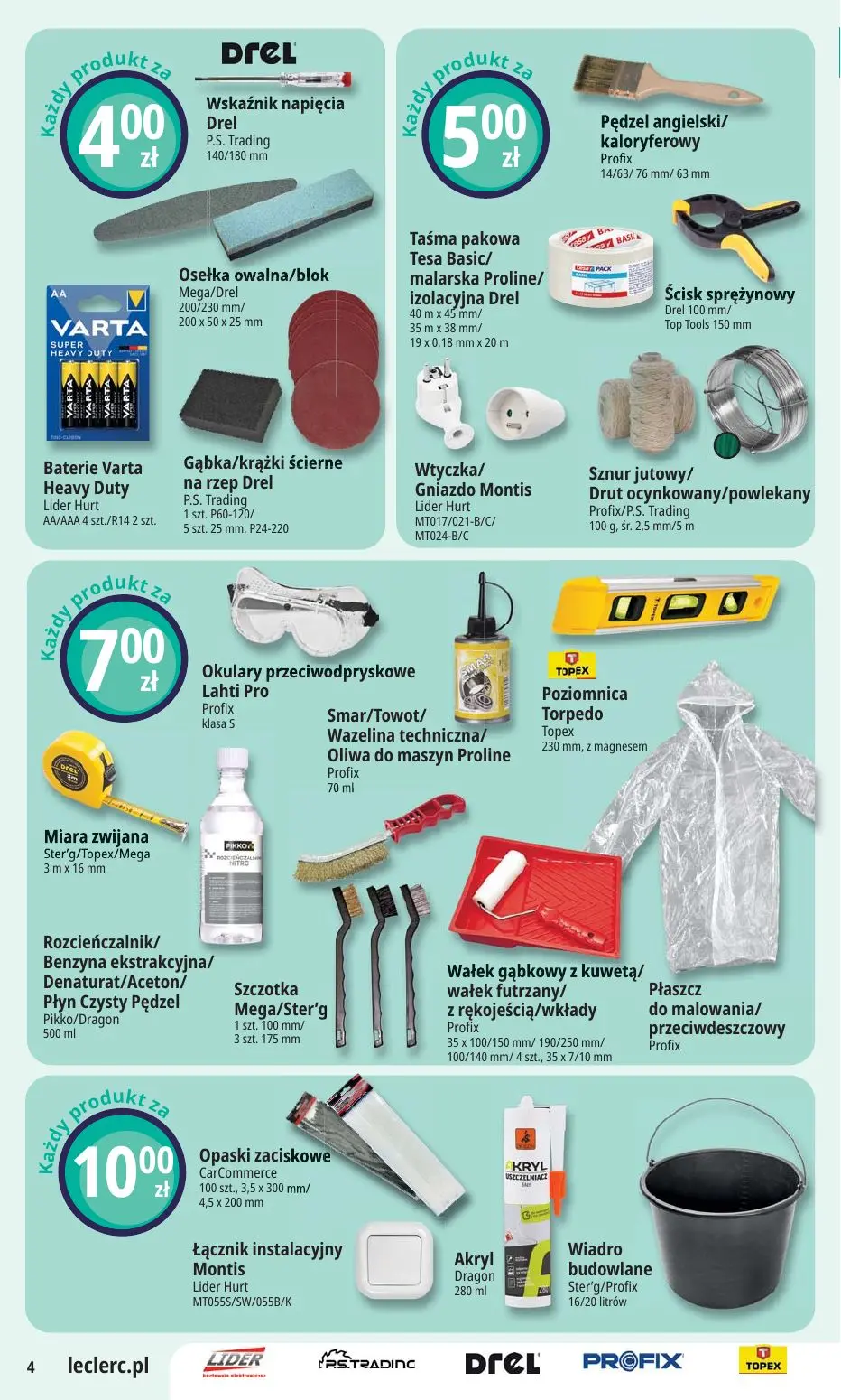 gazetka promocyjna E.Leclerc Wybór w dobrej cenie - oferta rozszerzona - Strona 4