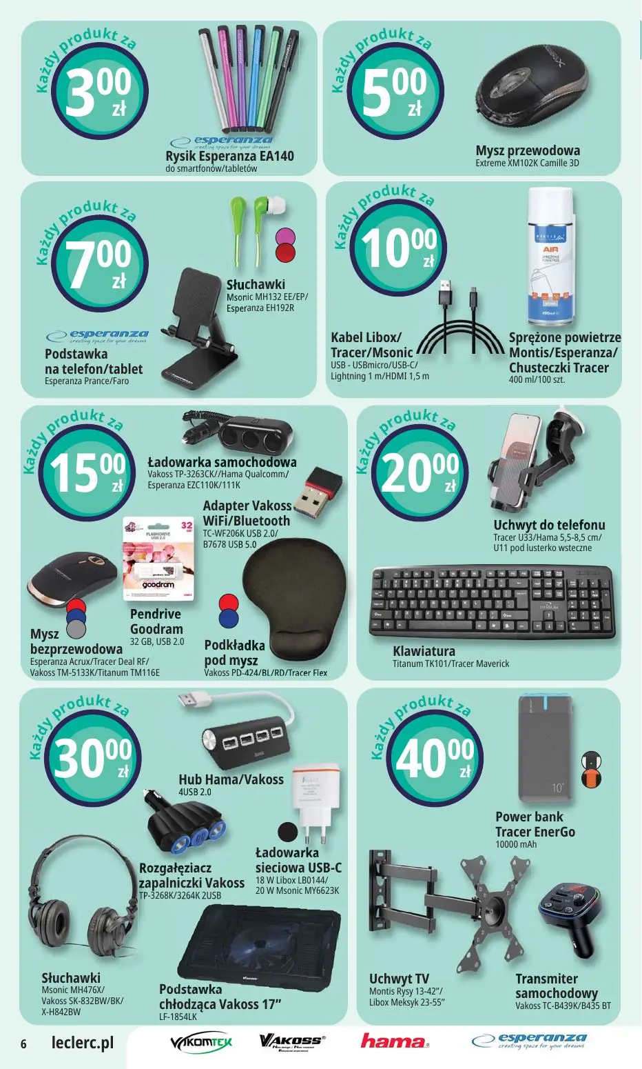 gazetka promocyjna E.Leclerc Wybór w dobrej cenie - oferta rozszerzona - Strona 6
