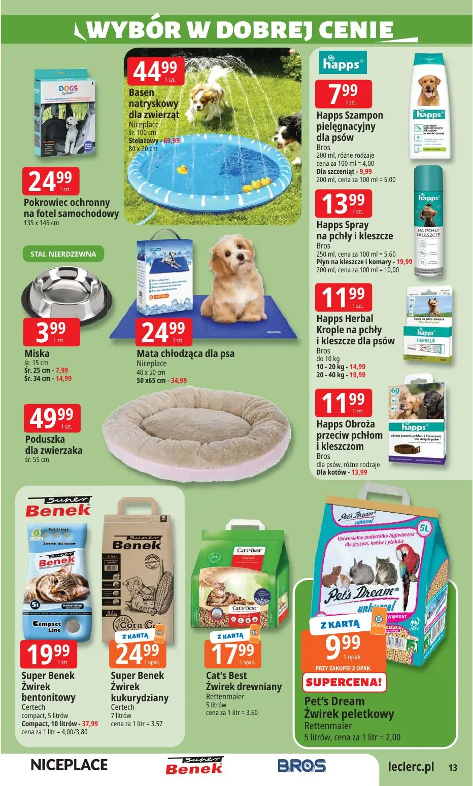 gazetka promocyjna E.Leclerc Wybór w dobrej cenie - oferta rozszerzona - Strona 13