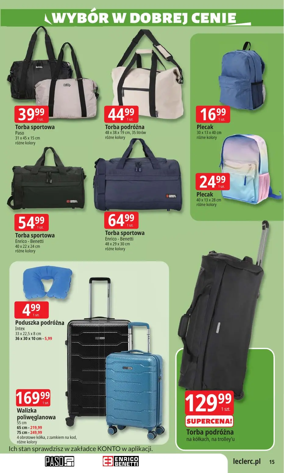 gazetka promocyjna E.Leclerc Wybór w dobrej cenie - oferta rozszerzona - Strona 15