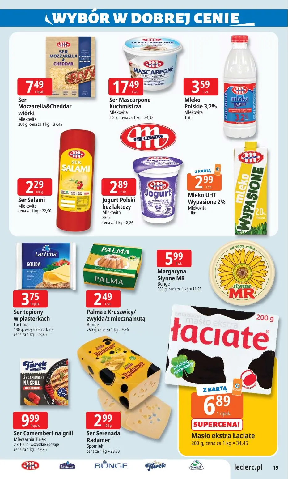 gazetka promocyjna E.Leclerc Wybór w dobrej cenie - oferta rozszerzona - Strona 19