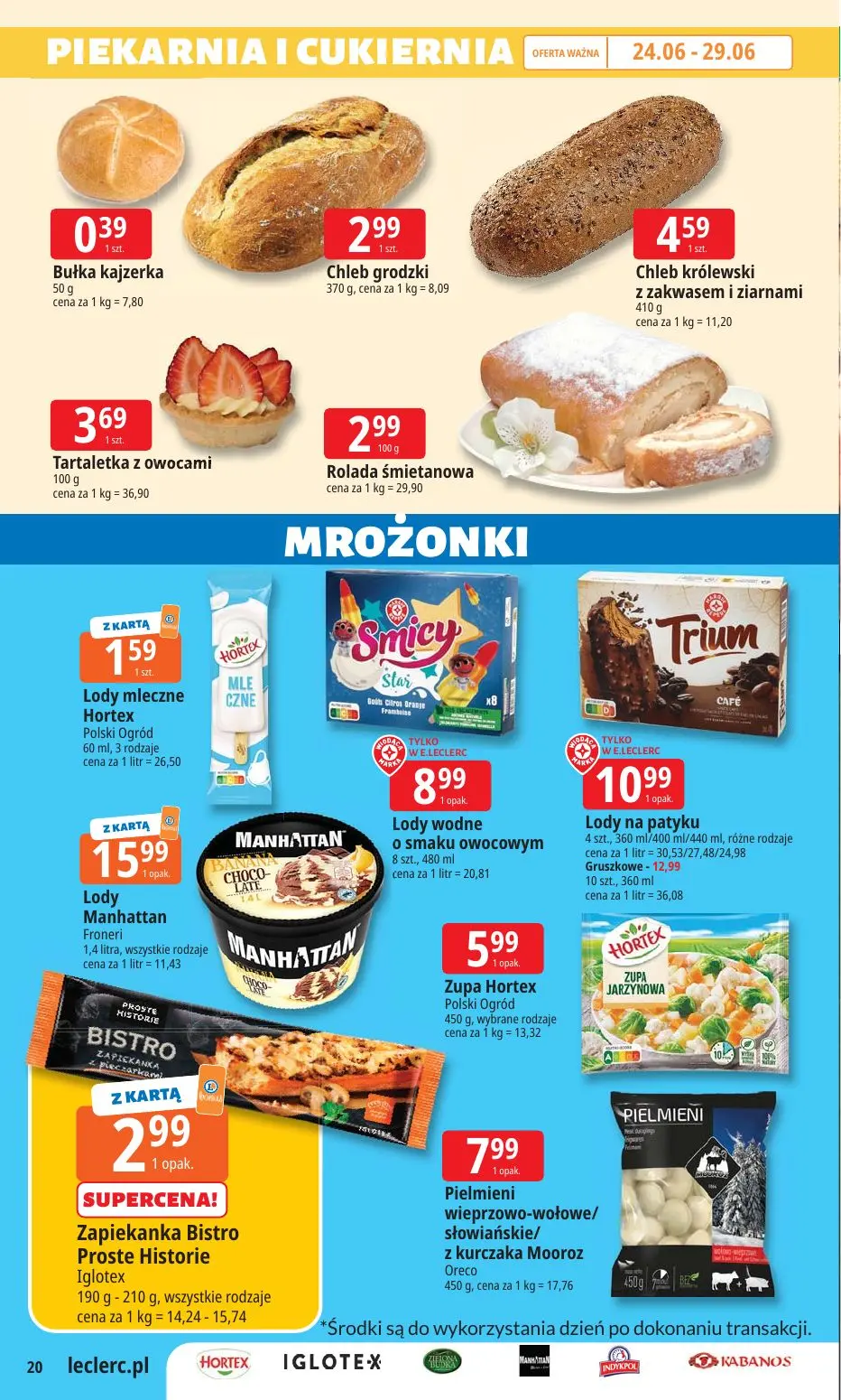 gazetka promocyjna E.Leclerc Wybór w dobrej cenie - oferta rozszerzona - Strona 20