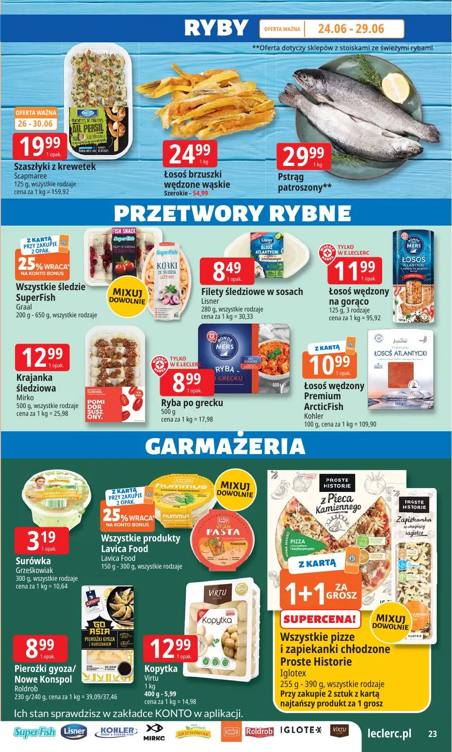 gazetka promocyjna E.Leclerc Wybór w dobrej cenie - oferta rozszerzona - Strona 23