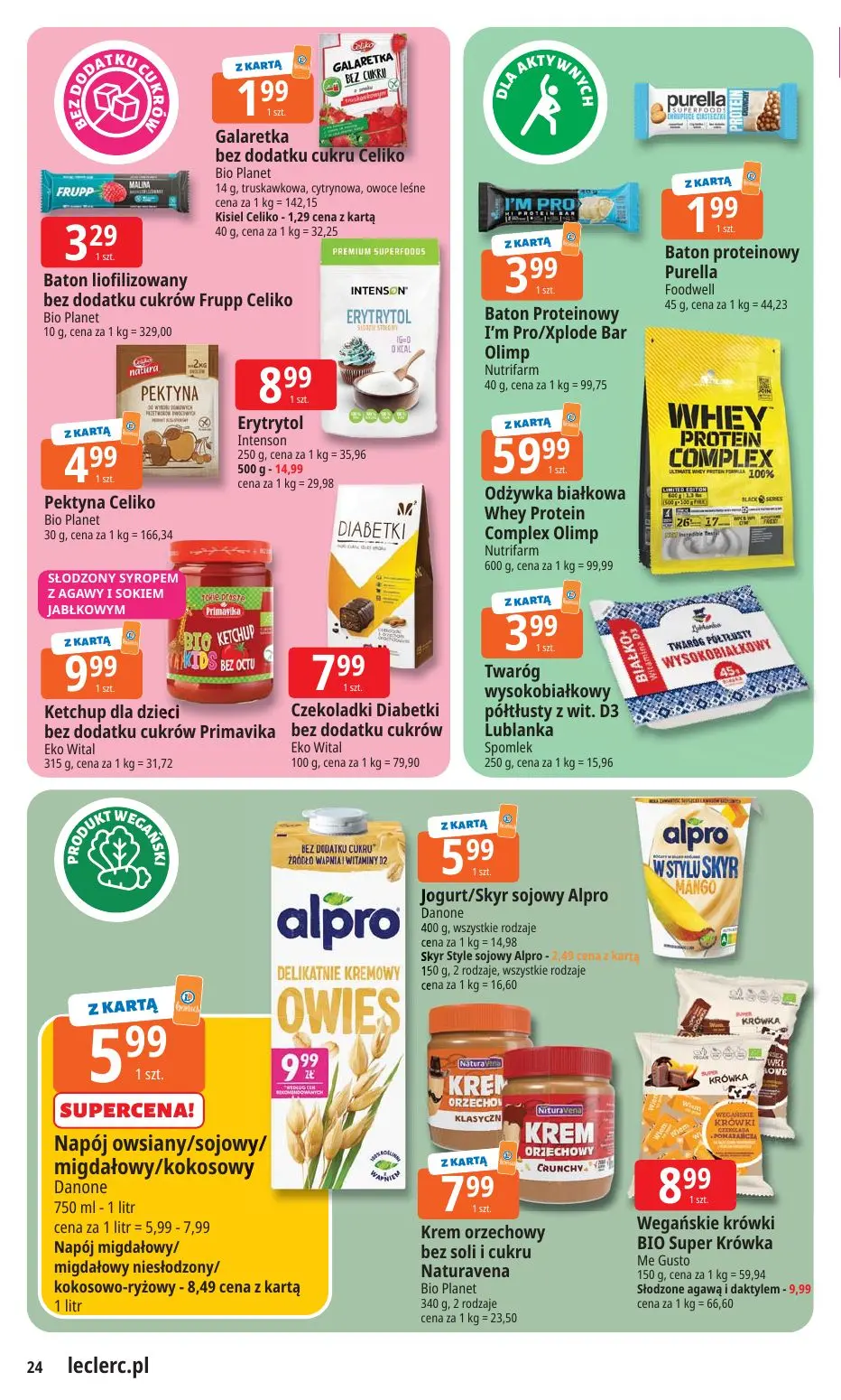 gazetka promocyjna E.Leclerc Wybór w dobrej cenie - oferta rozszerzona - Strona 24