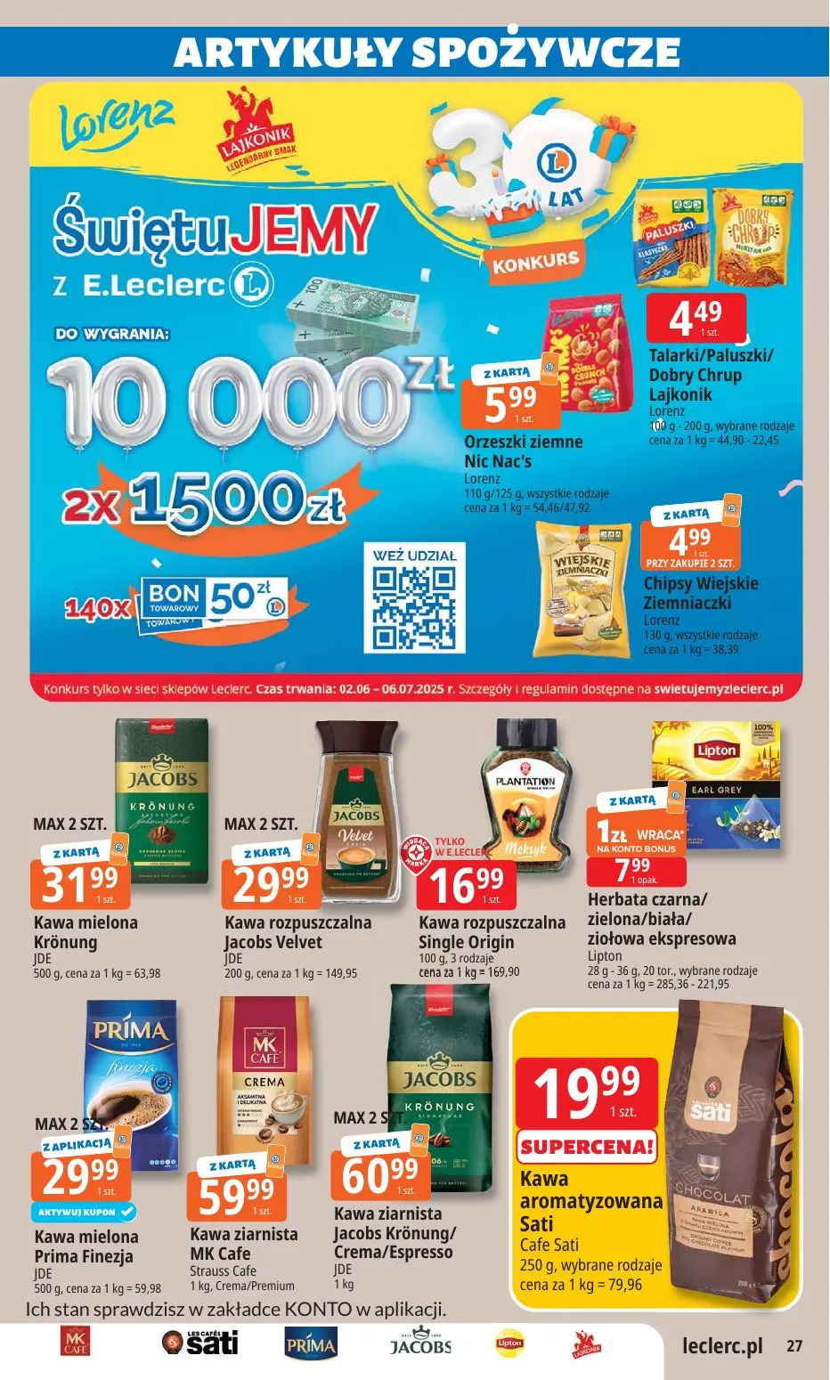 gazetka promocyjna E.Leclerc Wybór w dobrej cenie - oferta rozszerzona - Strona 27