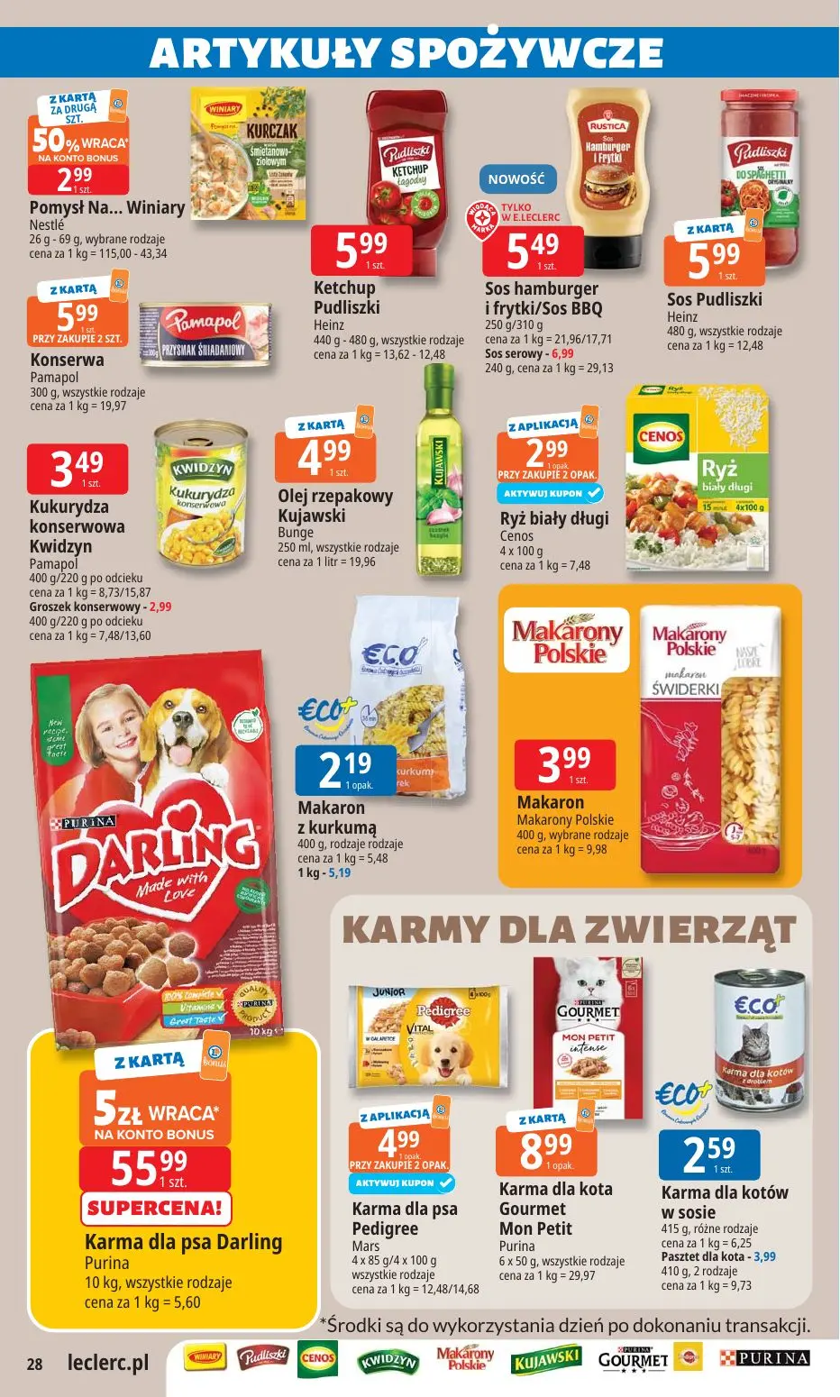 gazetka promocyjna E.Leclerc Wybór w dobrej cenie - oferta rozszerzona - Strona 28