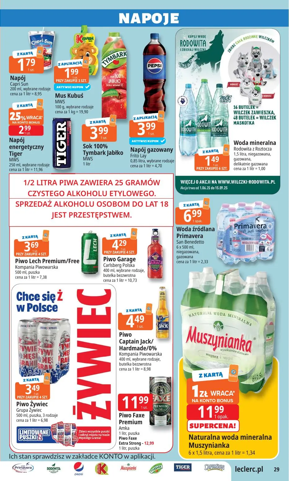 gazetka promocyjna E.Leclerc Wybór w dobrej cenie - oferta rozszerzona - Strona 29