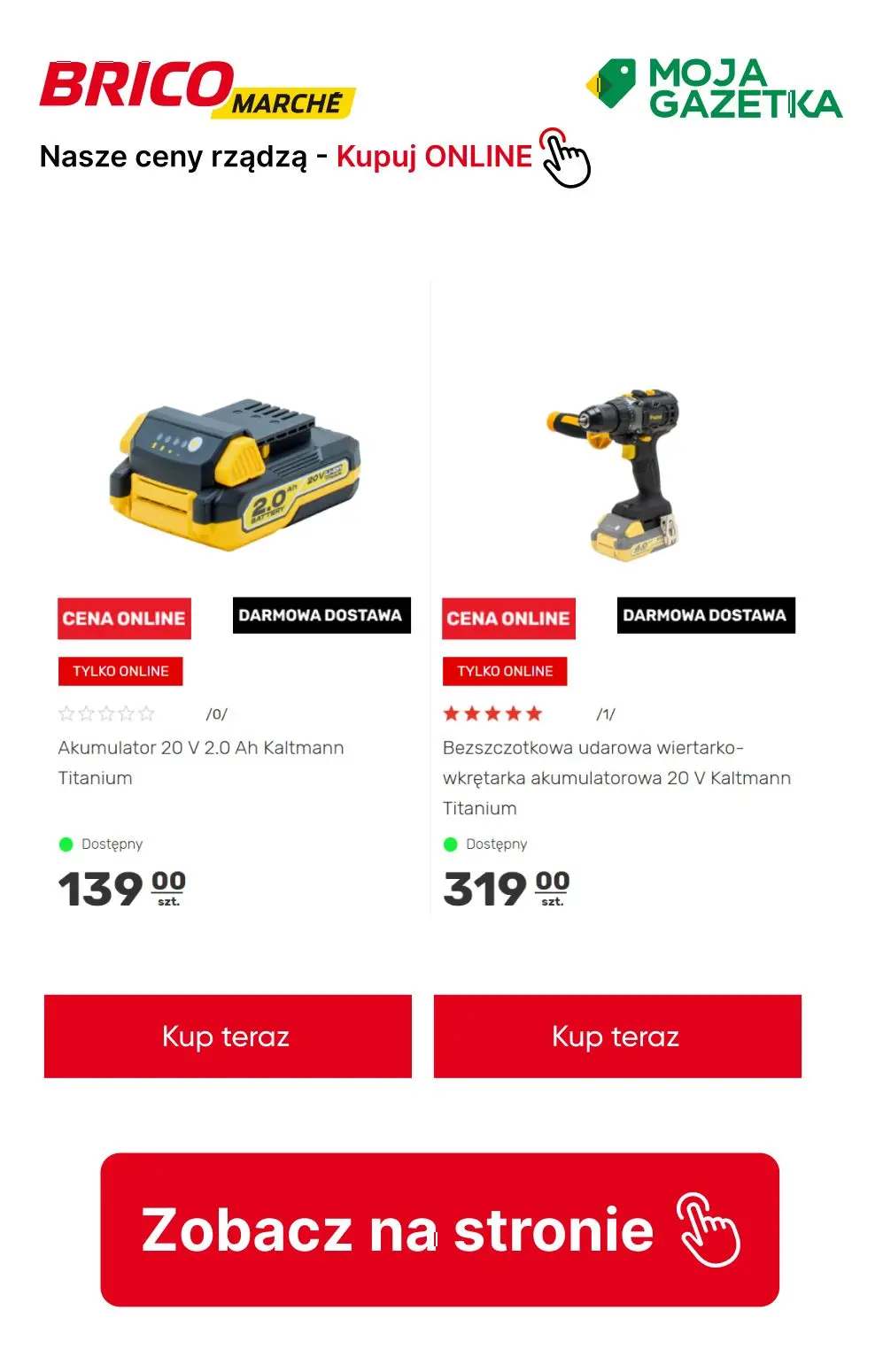 gazetka promocyjna BRICOMARCHE Hot Ceny ONLINE - nasze ceny rządzą! - Strona 3