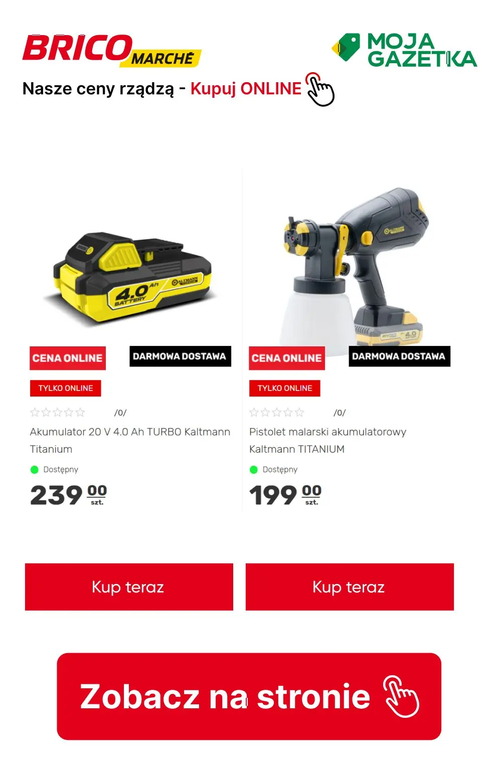 gazetka promocyjna BRICOMARCHE Hot Ceny ONLINE - nasze ceny rządzą! - Strona 4