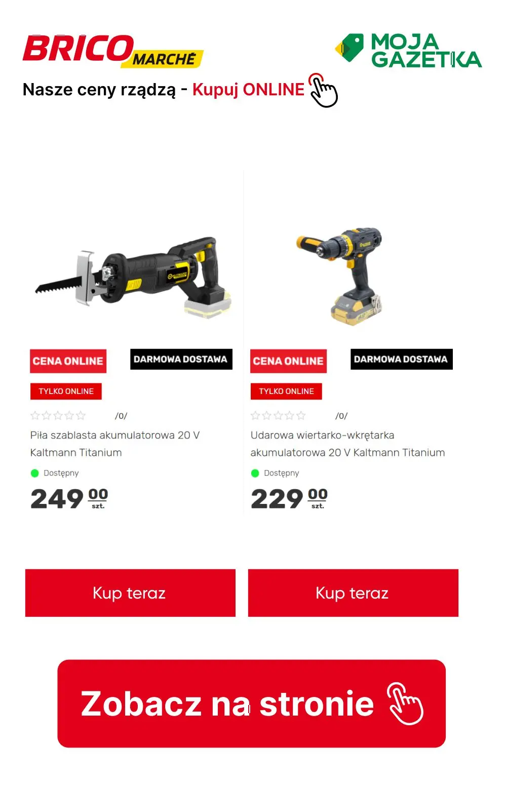 gazetka promocyjna BRICOMARCHE Hot Ceny ONLINE - nasze ceny rządzą! - Strona 8